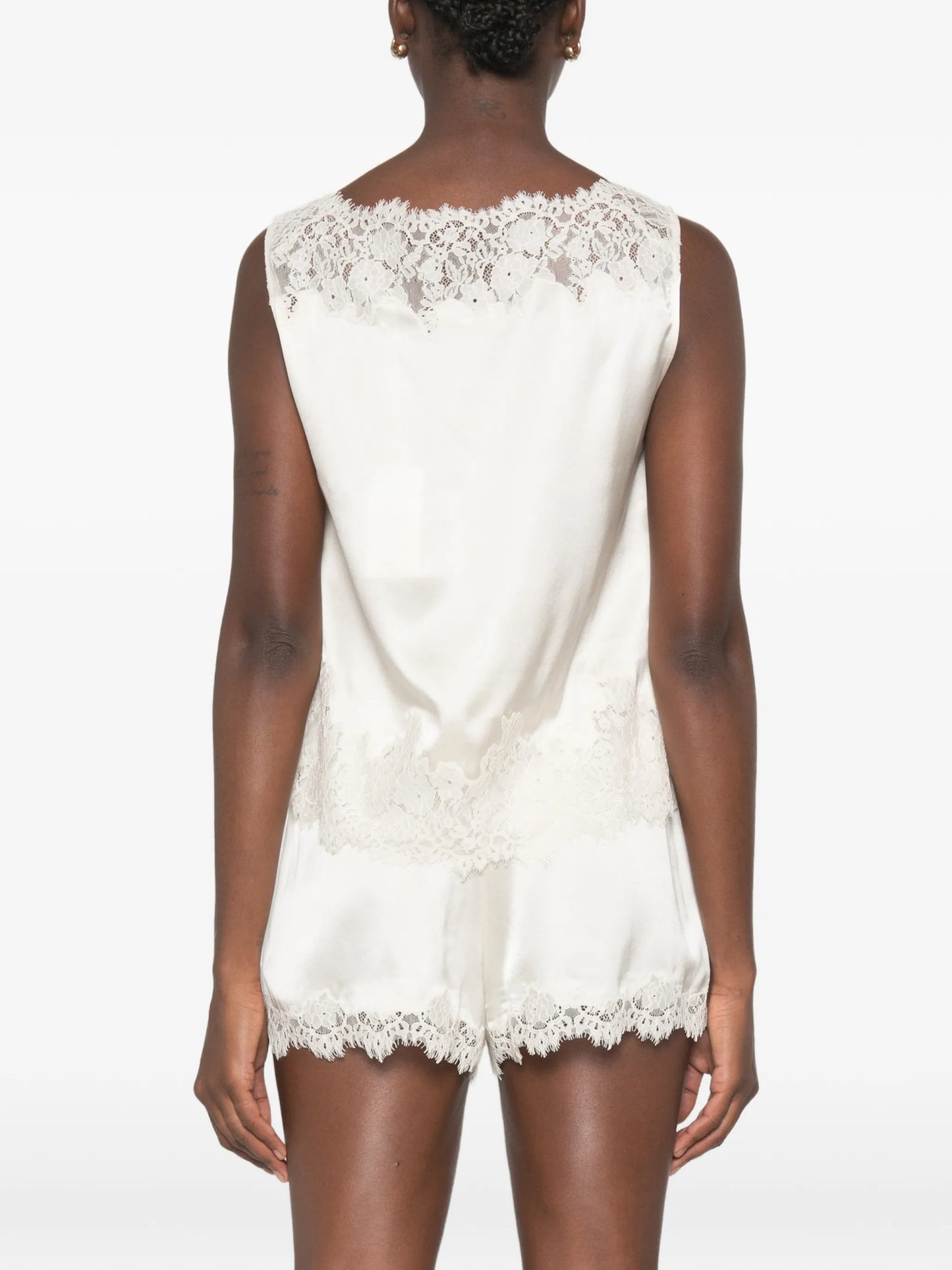 Viviane lace-trim top