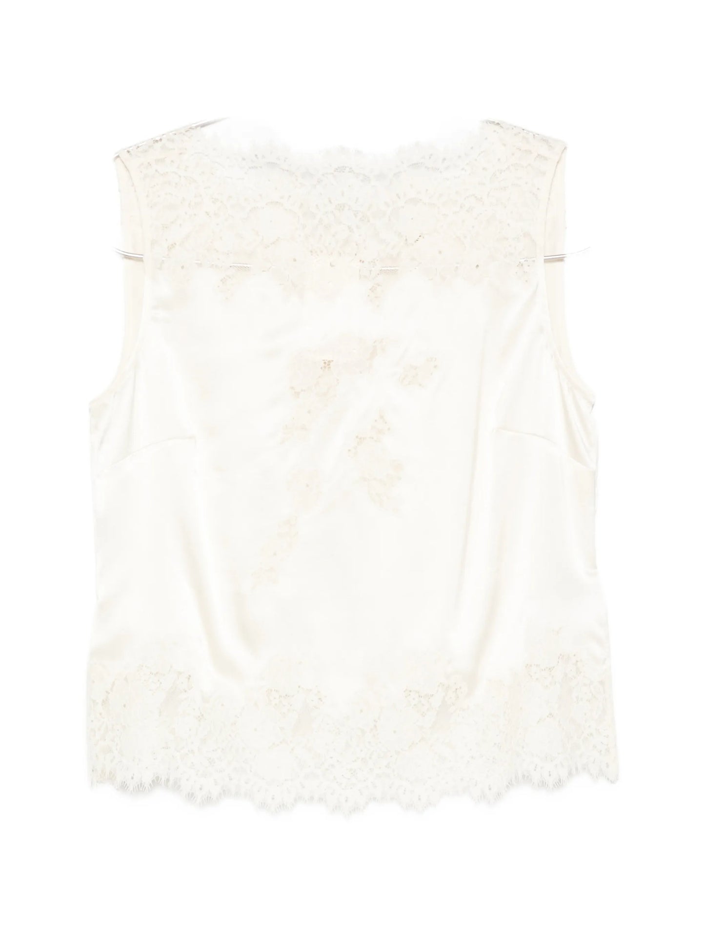 Viviane lace-trim top