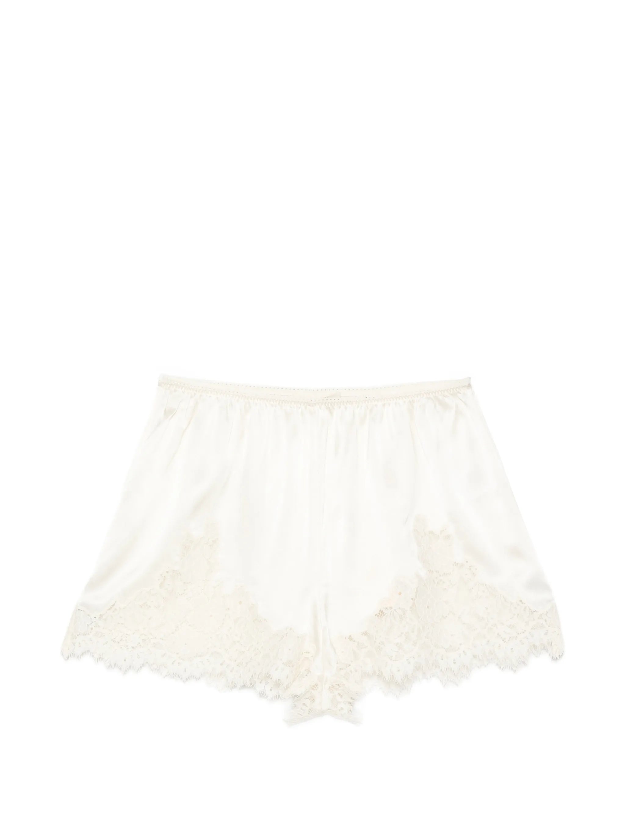 Iona lace-trim shorts