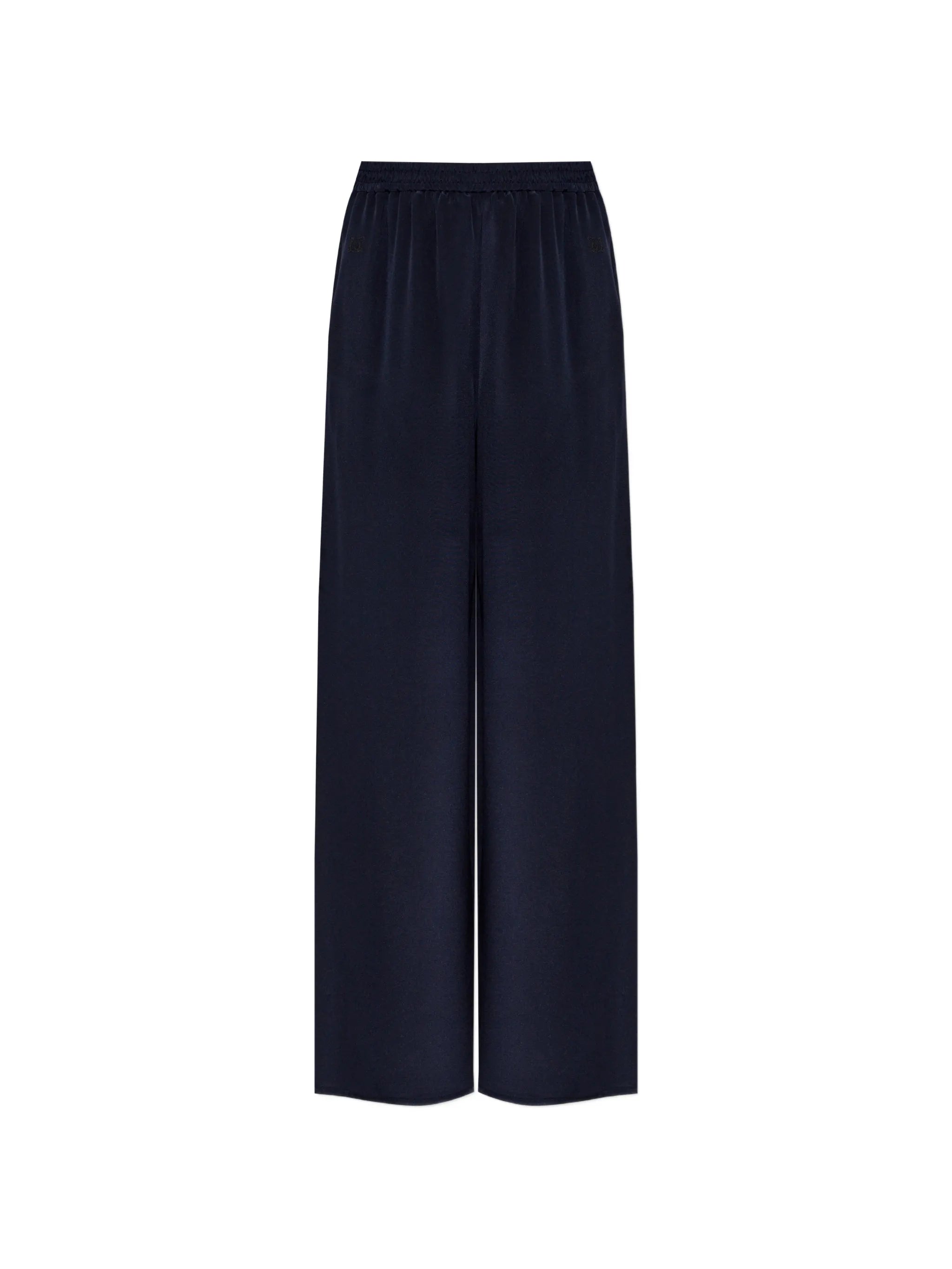 Volonta wide-leg silk trousers