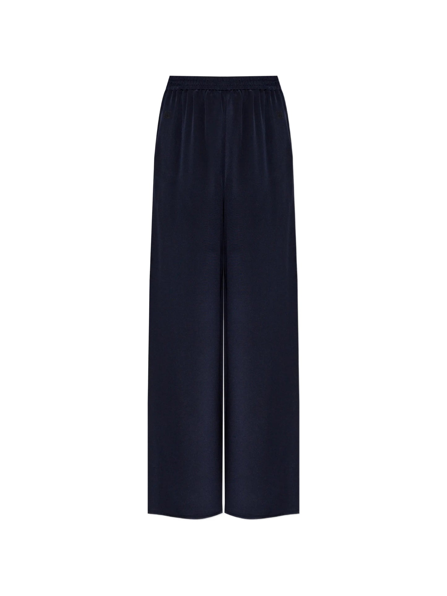 Volonta wide-leg silk trousers