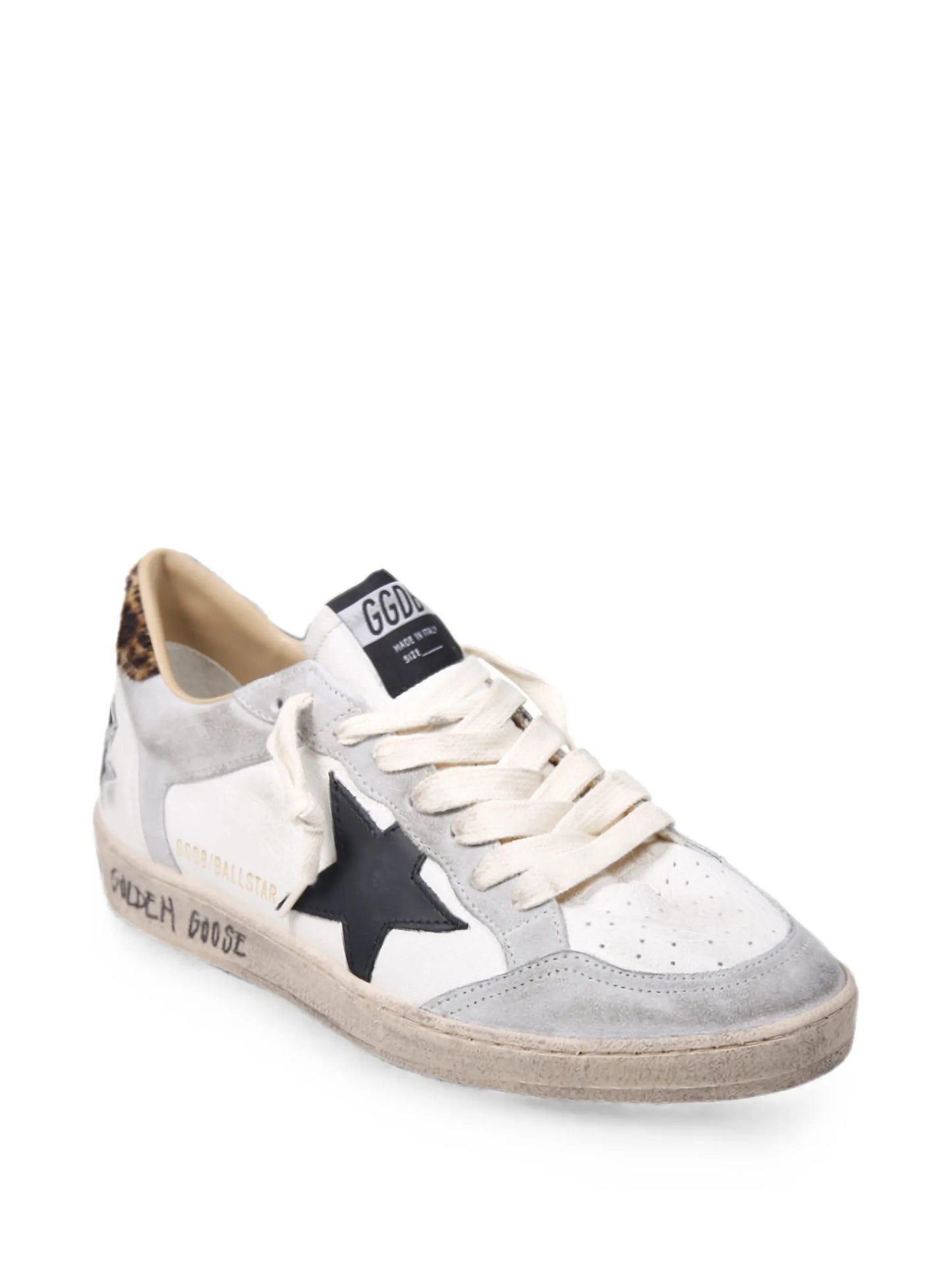 Ball Star leopard-print sneakers