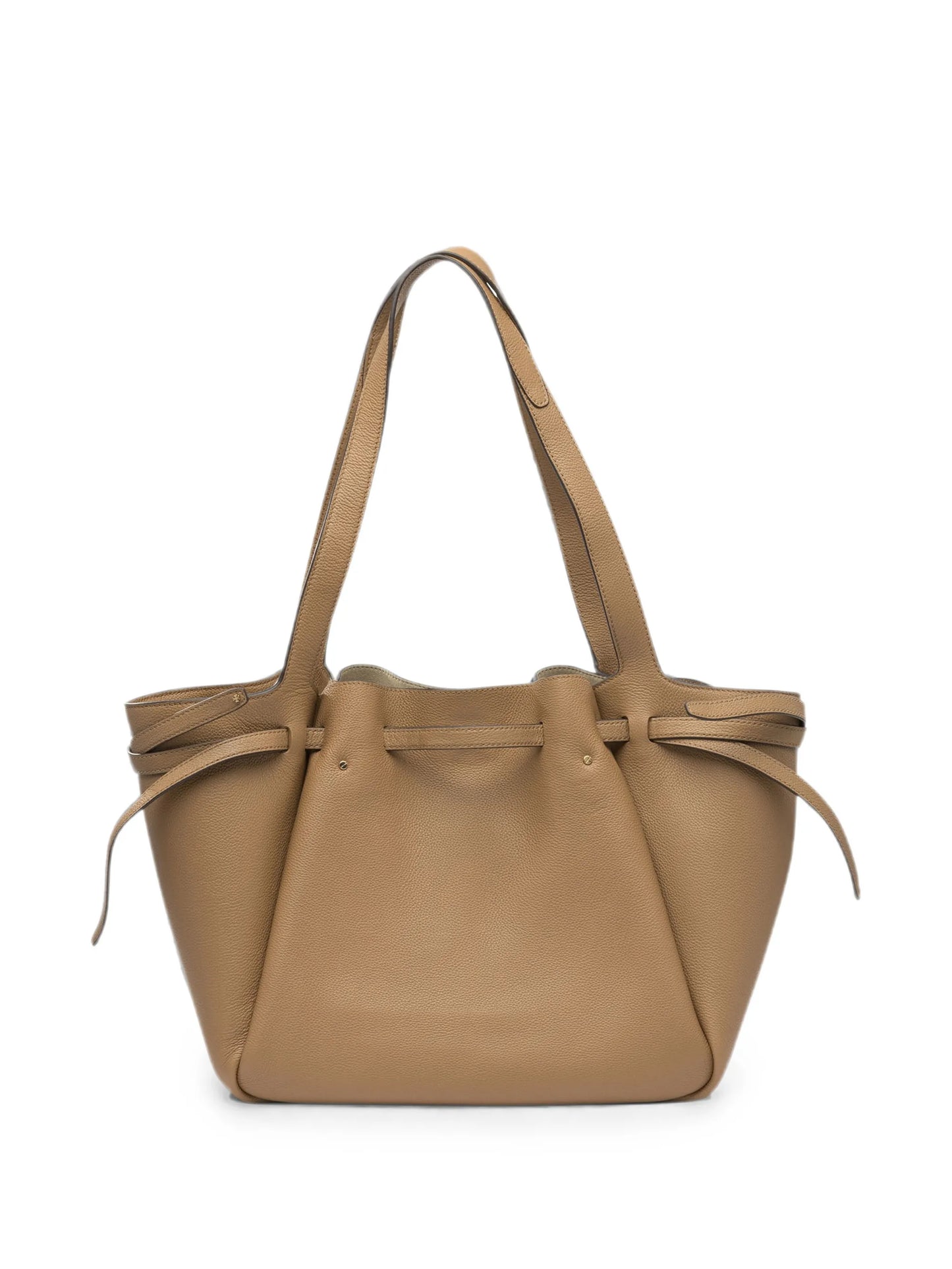 pebbled leather shoulder bag