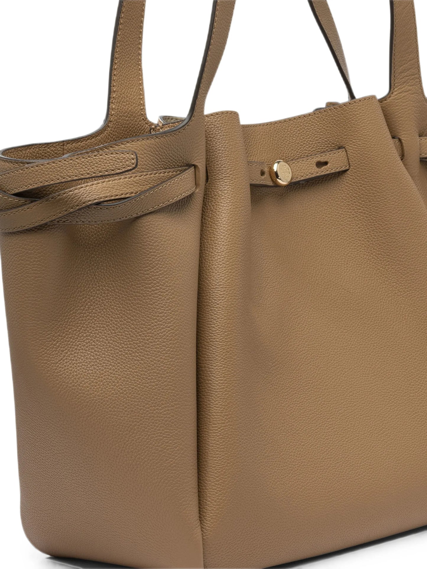 pebbled leather shoulder bag