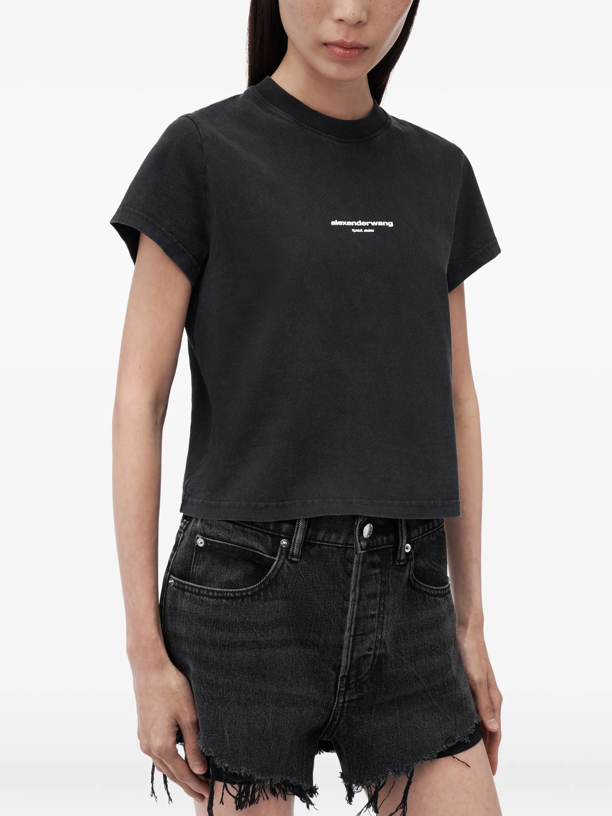logo-print T-shirt