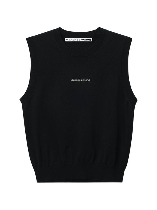 crystal-logo tank top