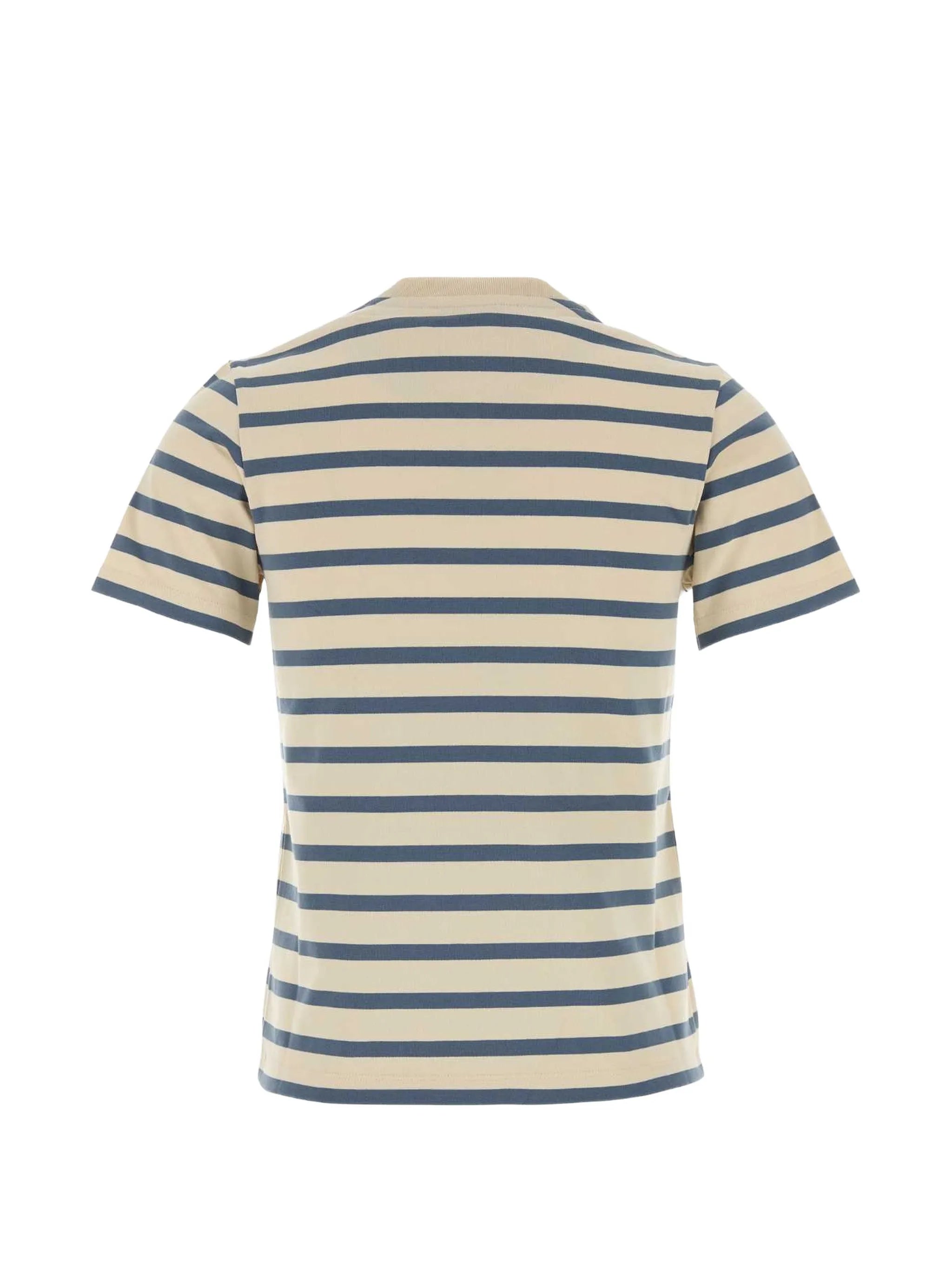 striped cotton T-shirt
