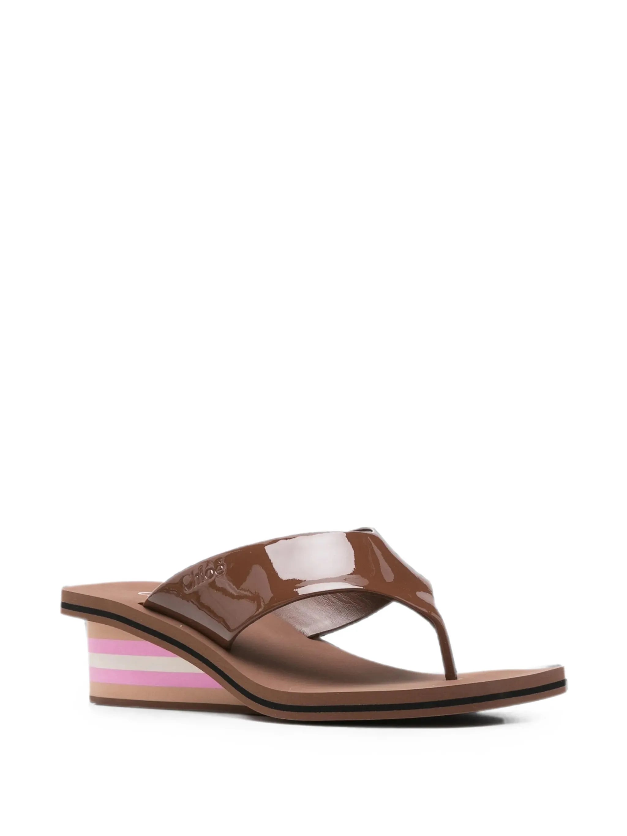Chloé Swimming cool wedge sandals