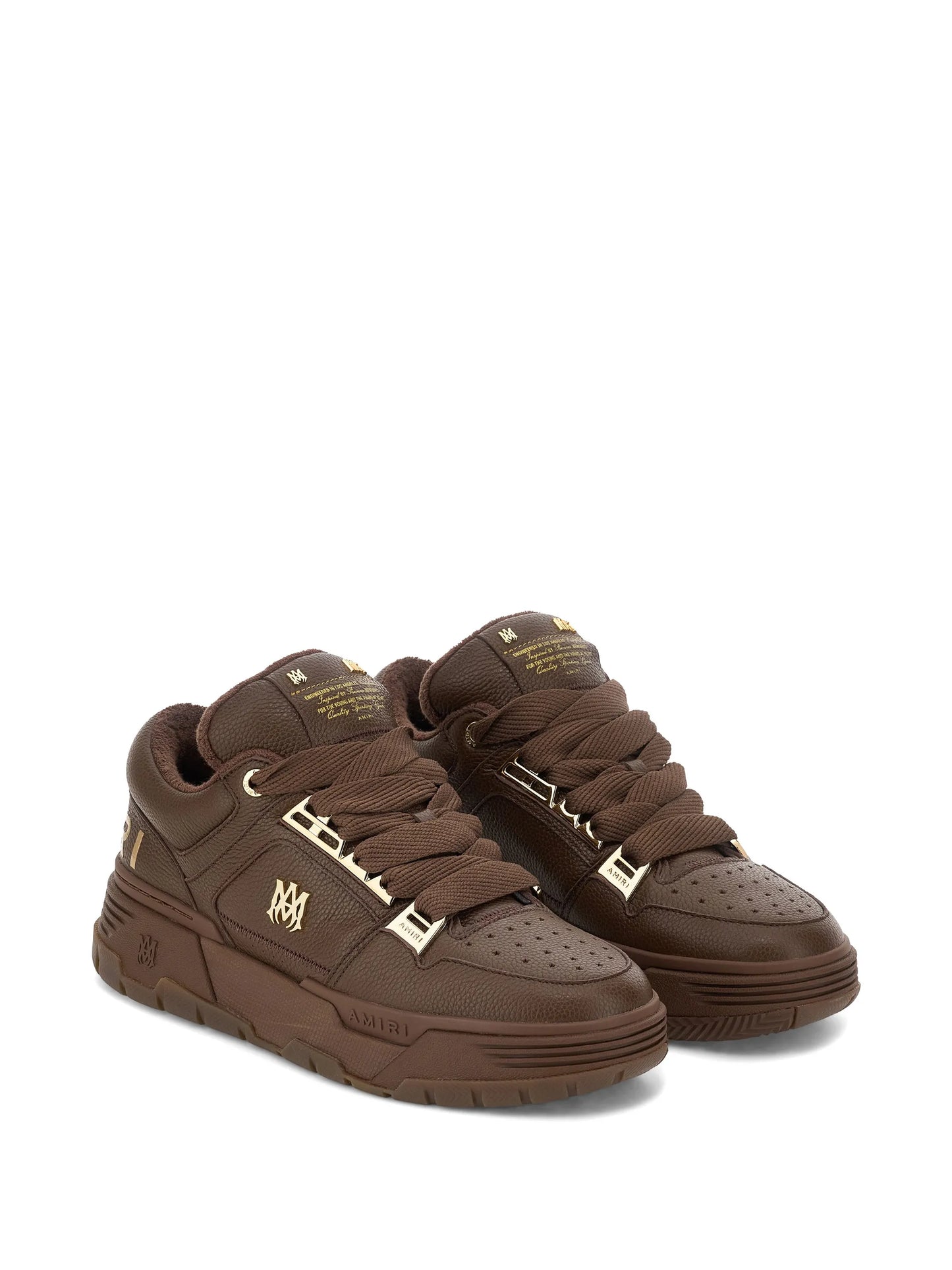 metallic MA-1 sneakers