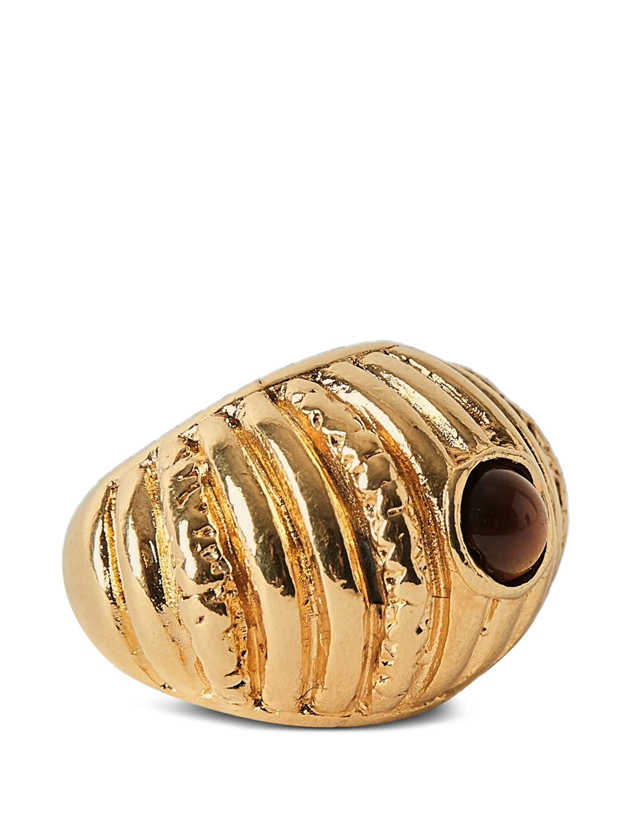 Reef ridged-design ring