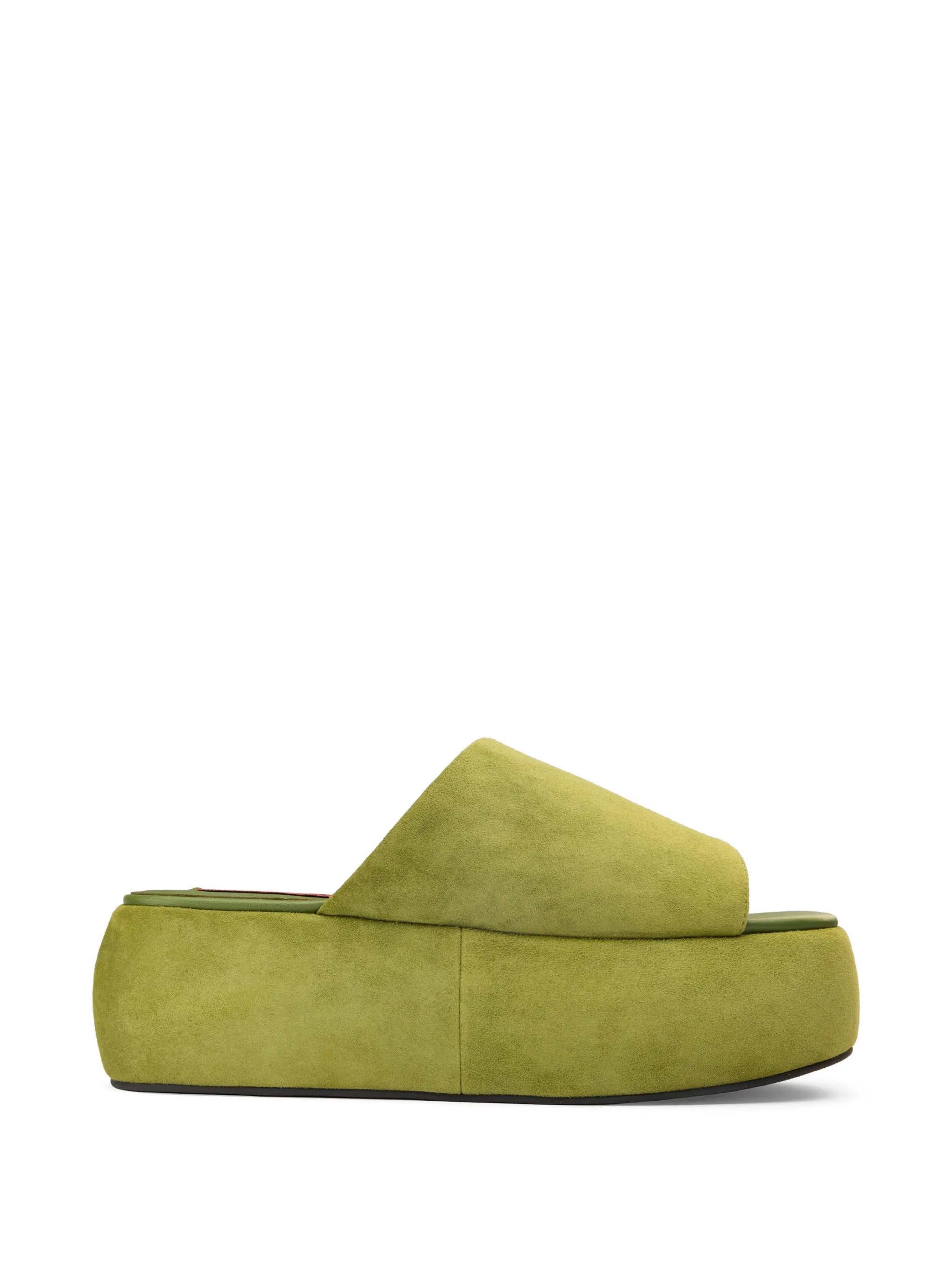 Cloudy platform sandals