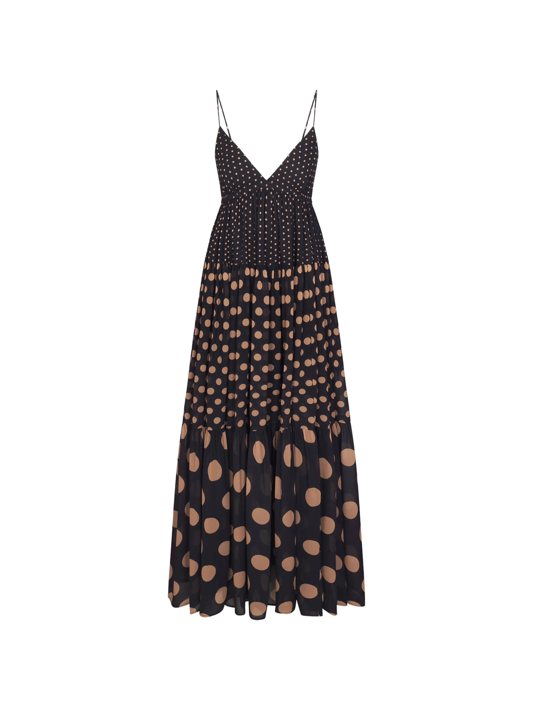 Romi chiffon maxi dress
