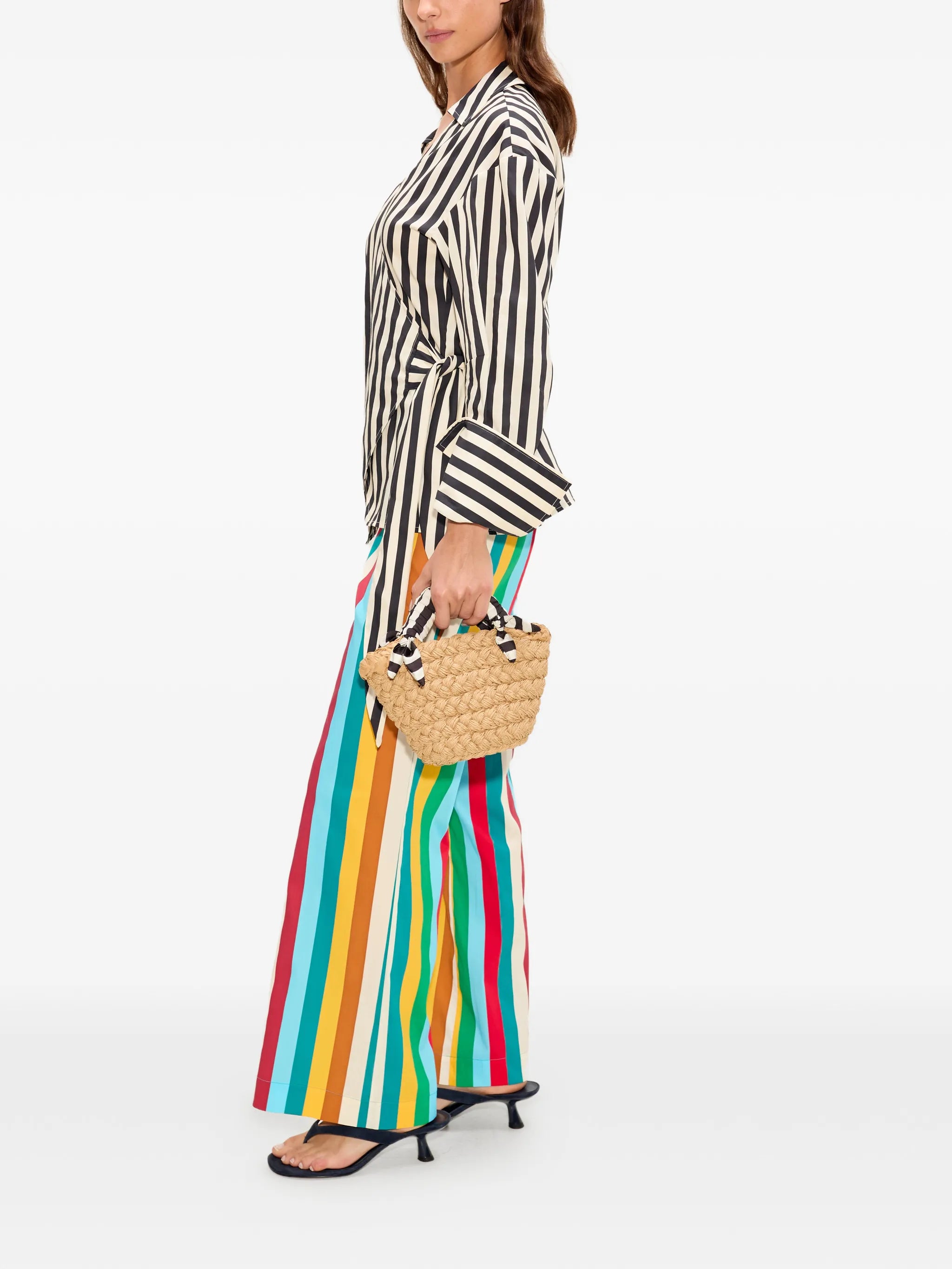 Anya wrap blouse