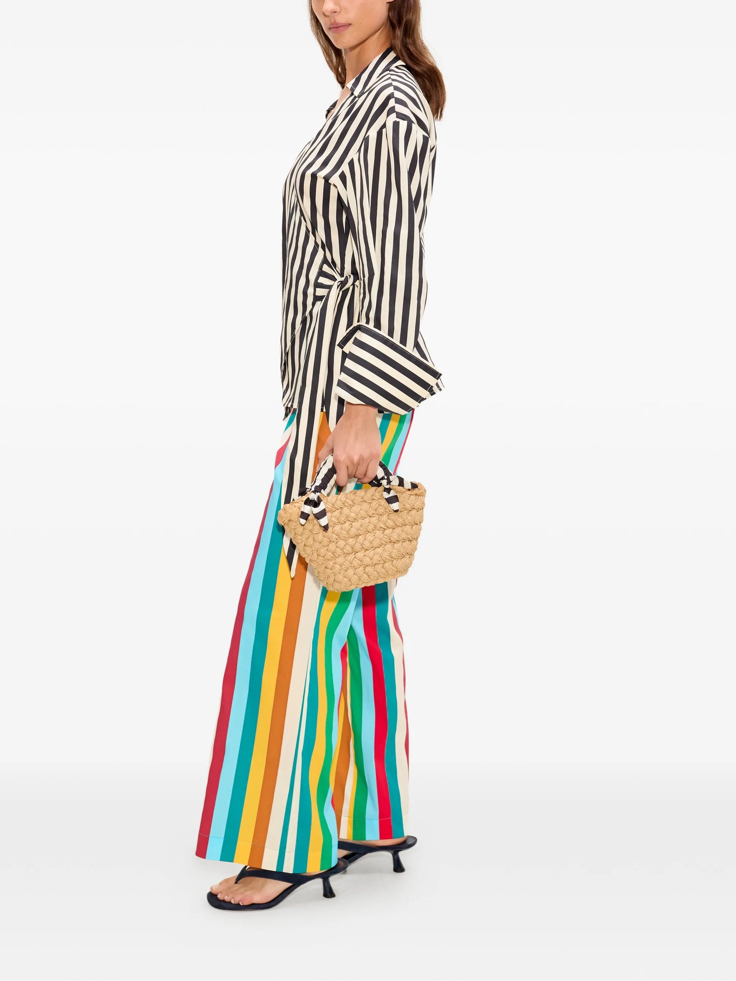 Anya wrap blouse