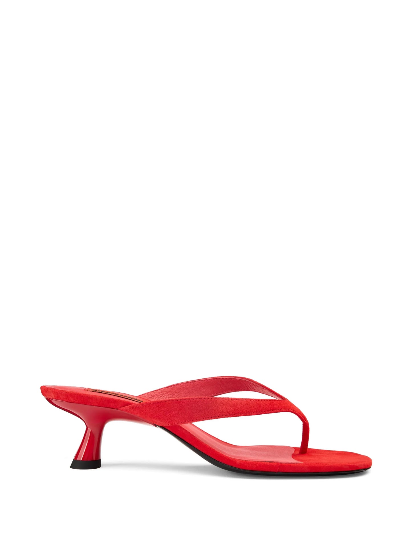 Beep suede kitten-heel sandals