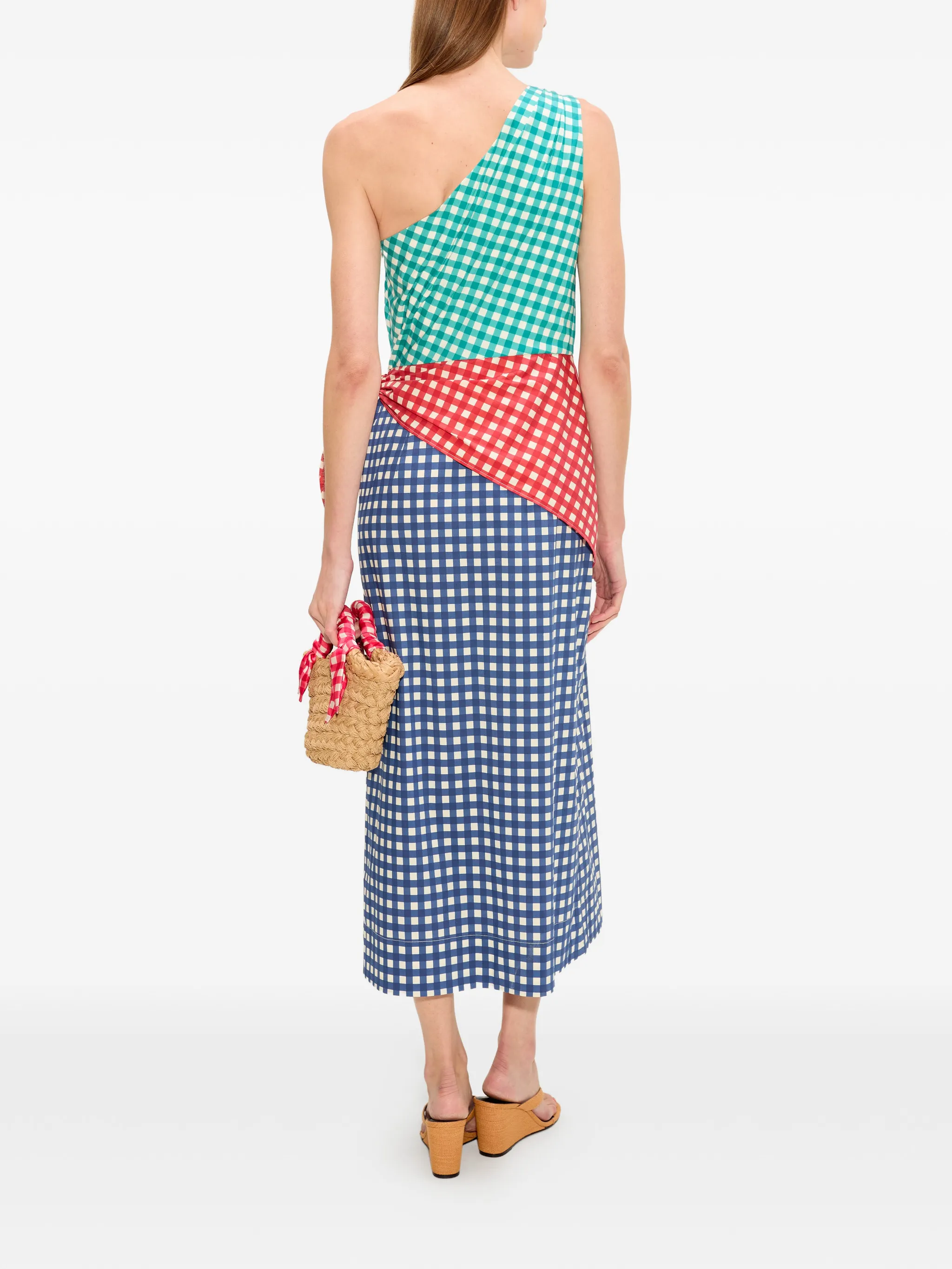 Belem poplin midi dress