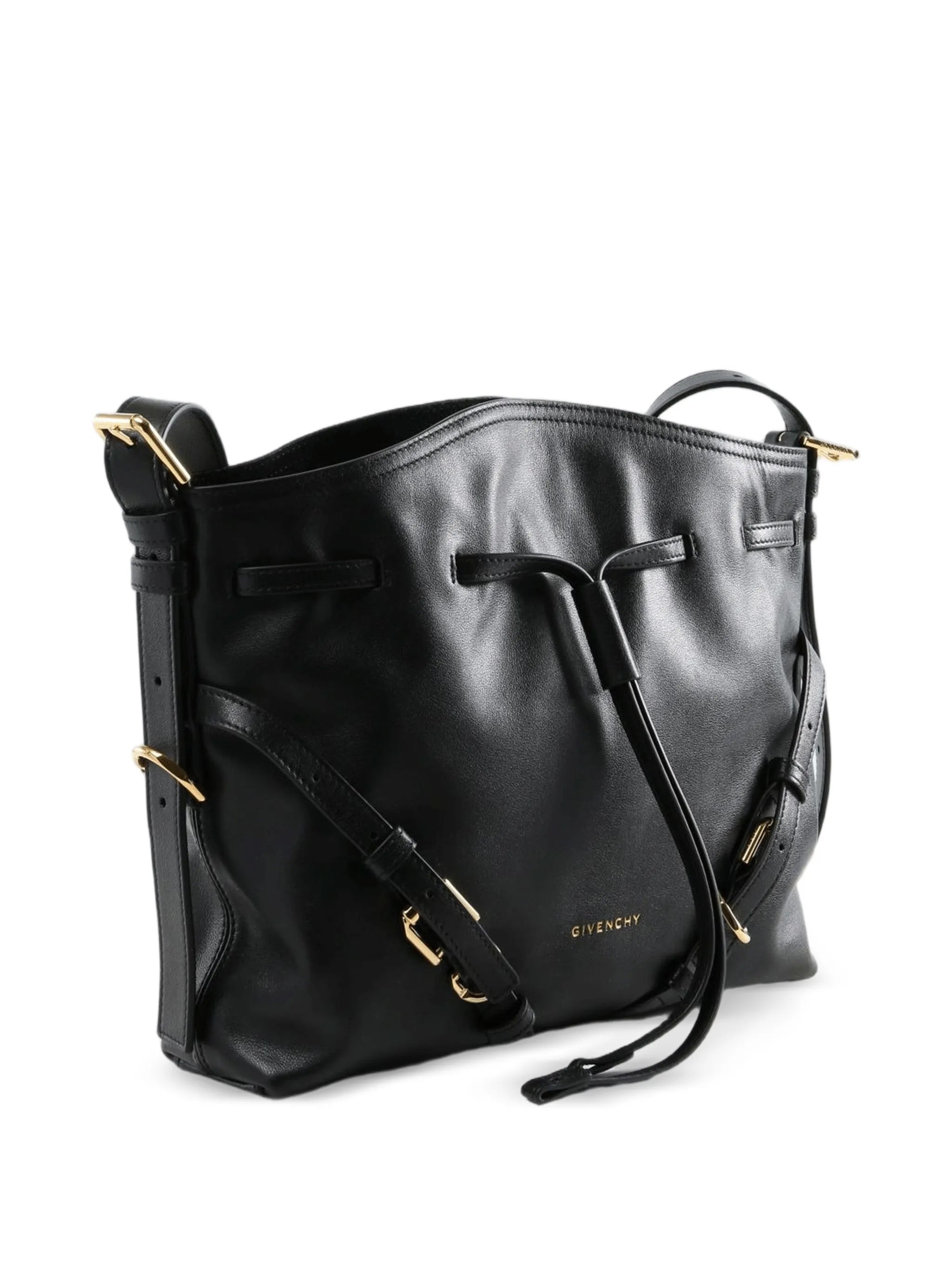 small Voyou leather bucket bag