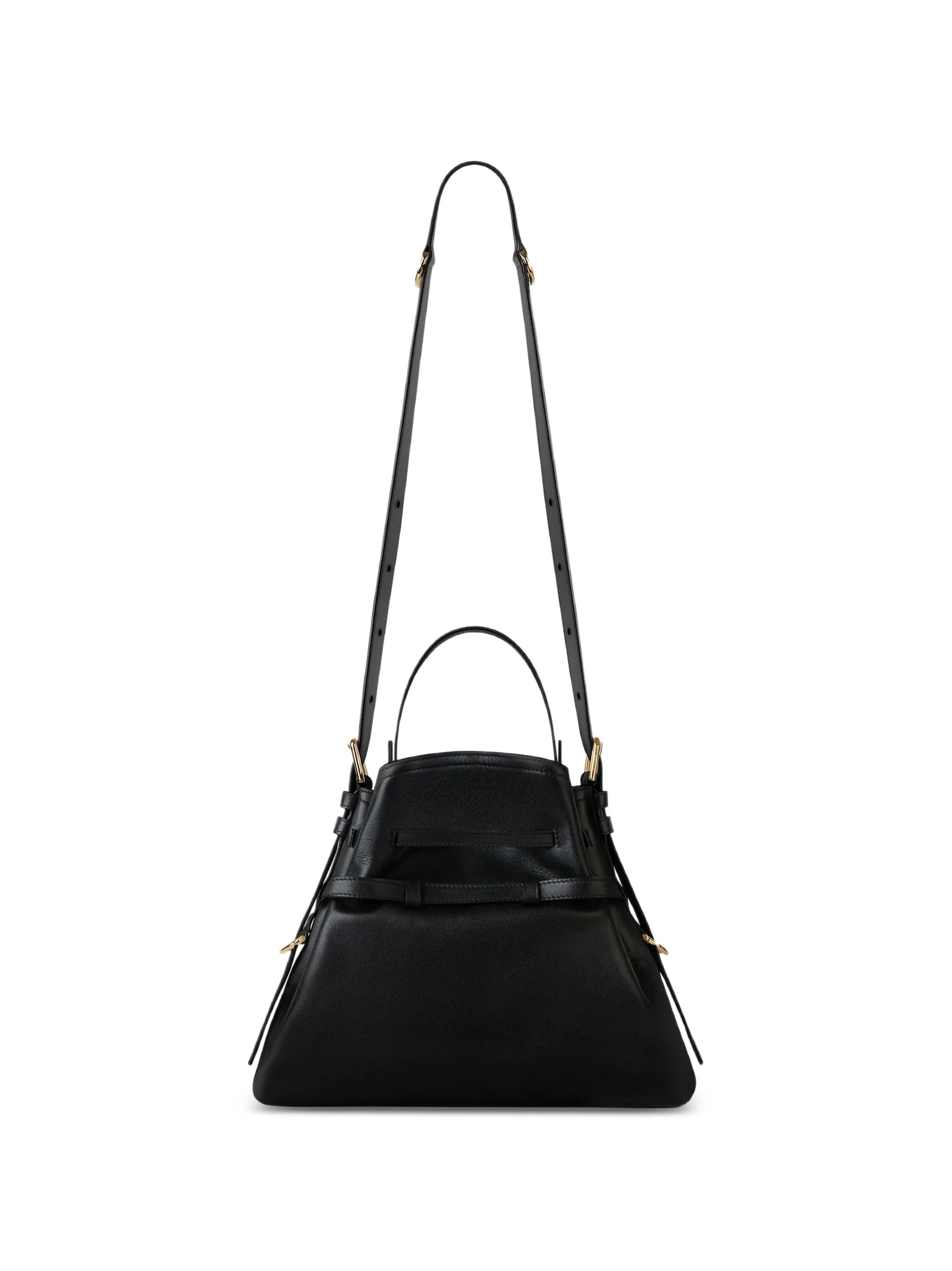 small Voyou bucket bag in shiny leather
