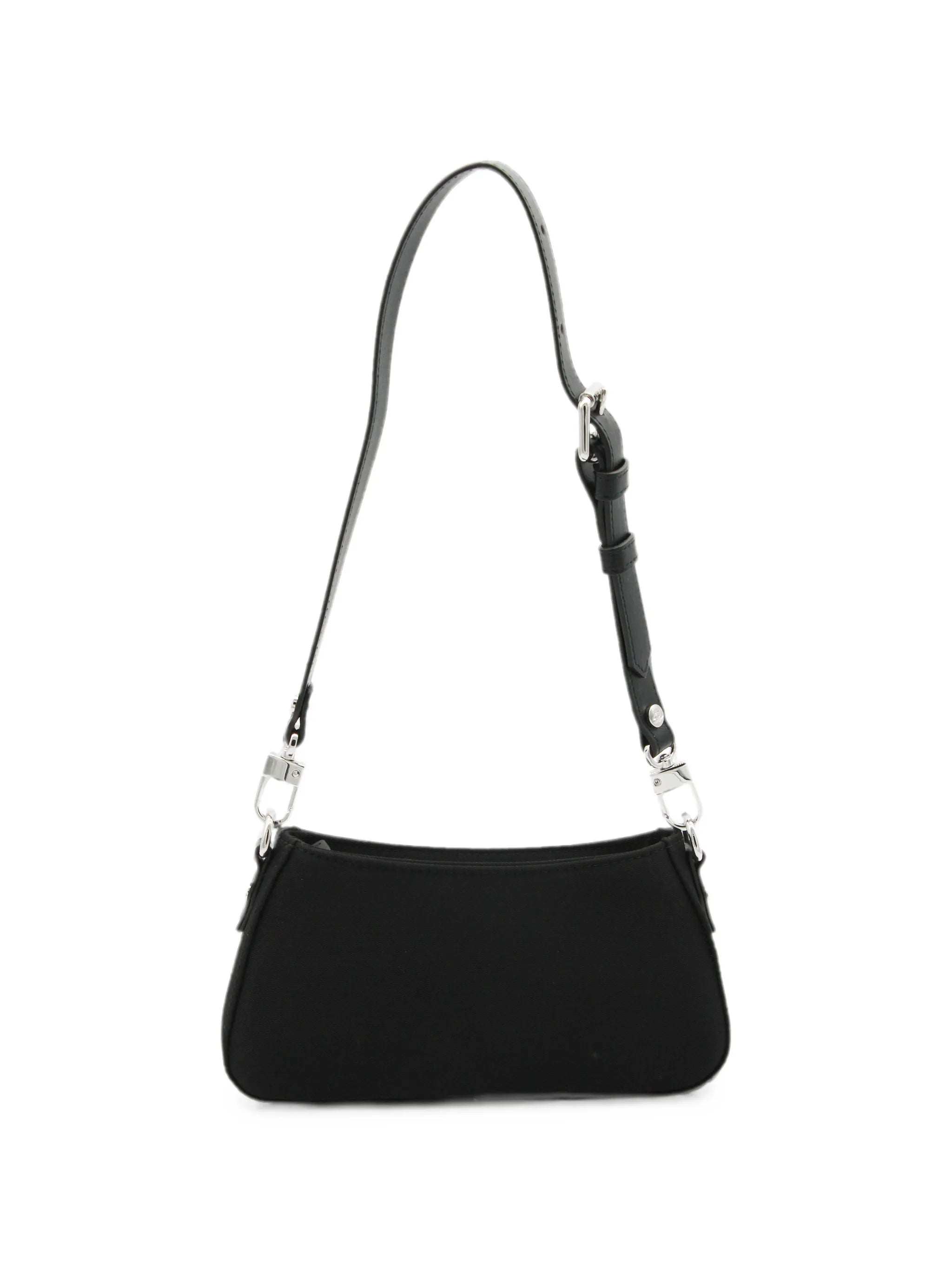 Orb plaque shoulder bag