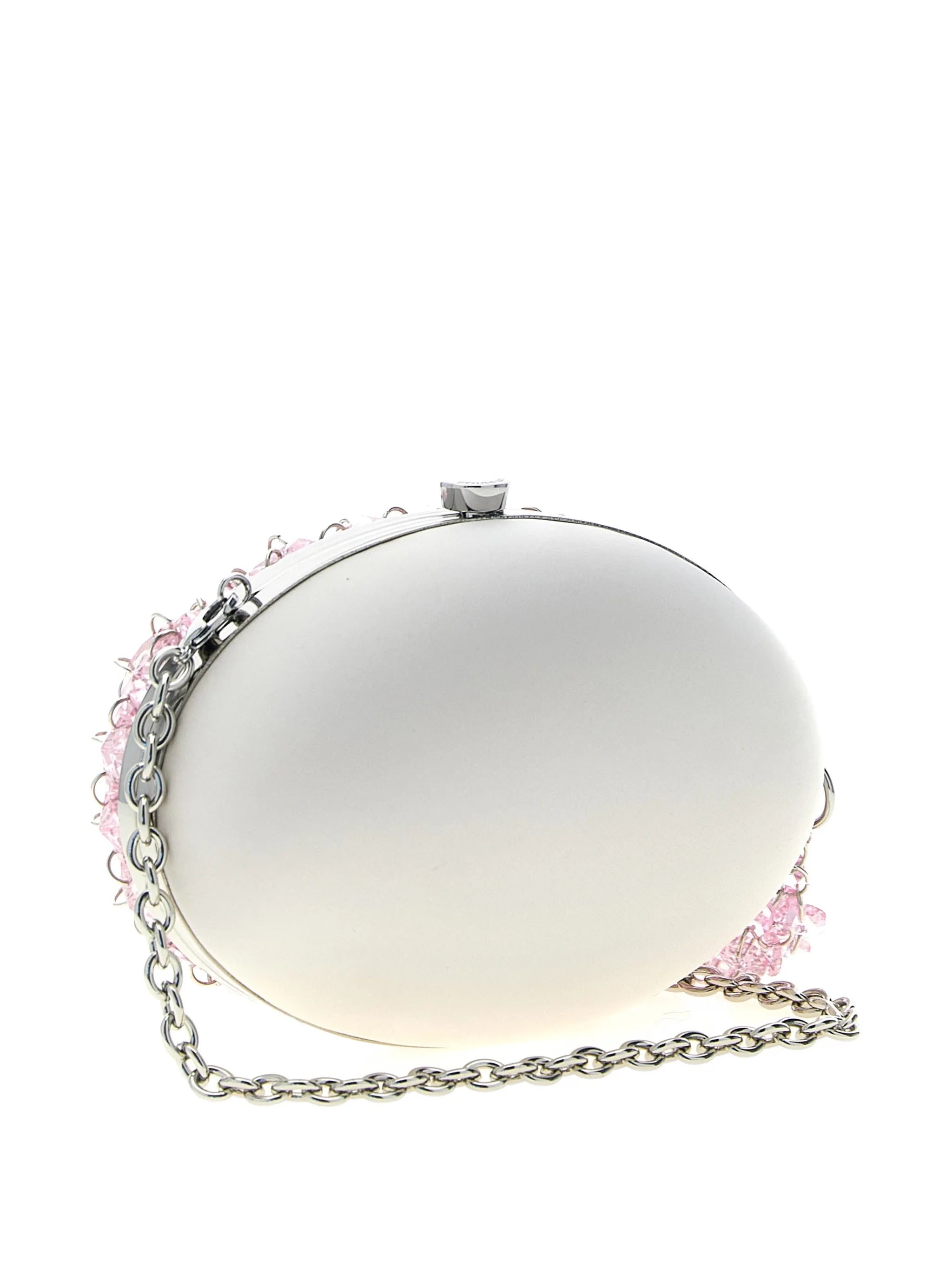 crystal-chain clutch bag