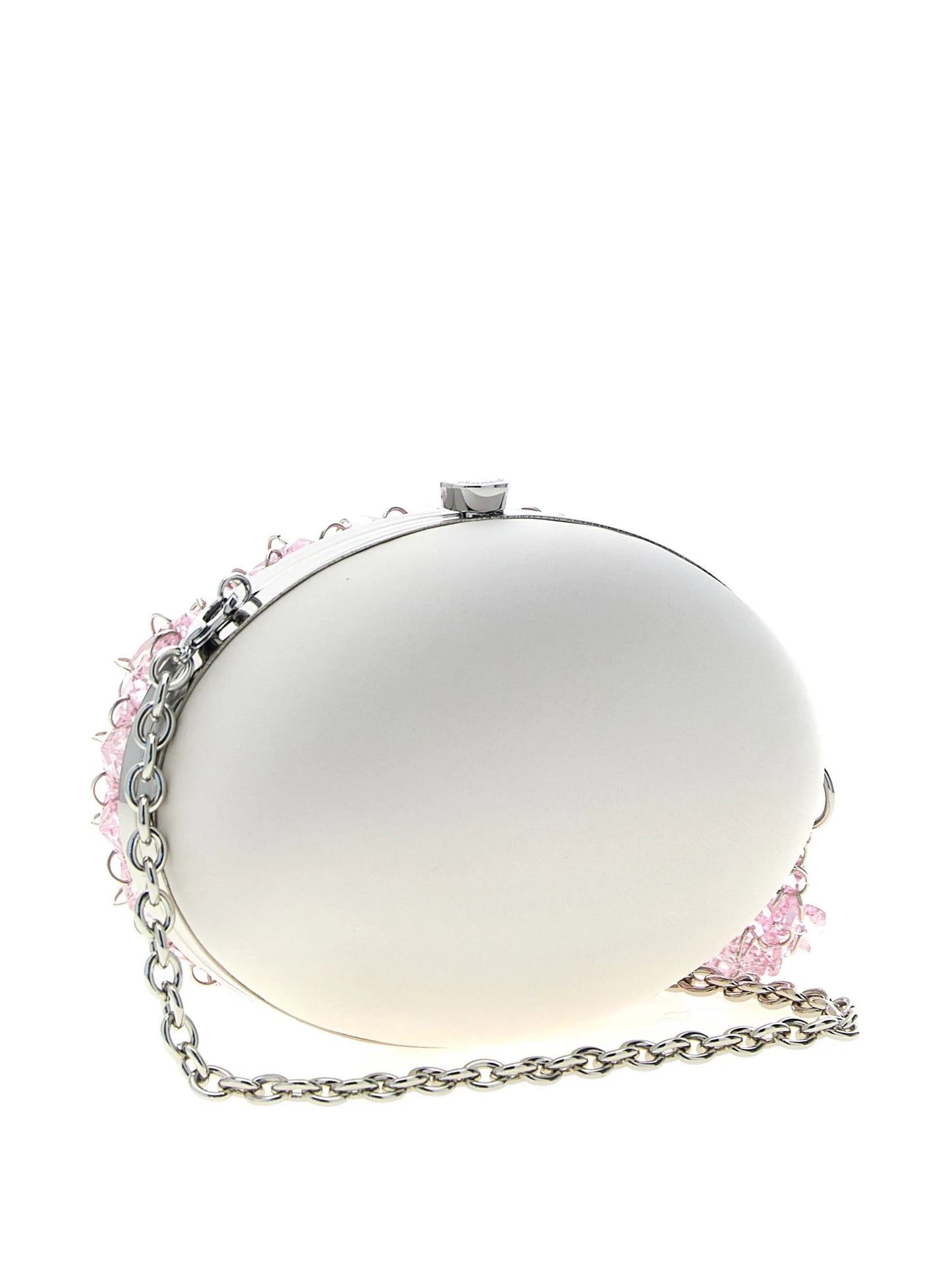 crystal-chain clutch bag