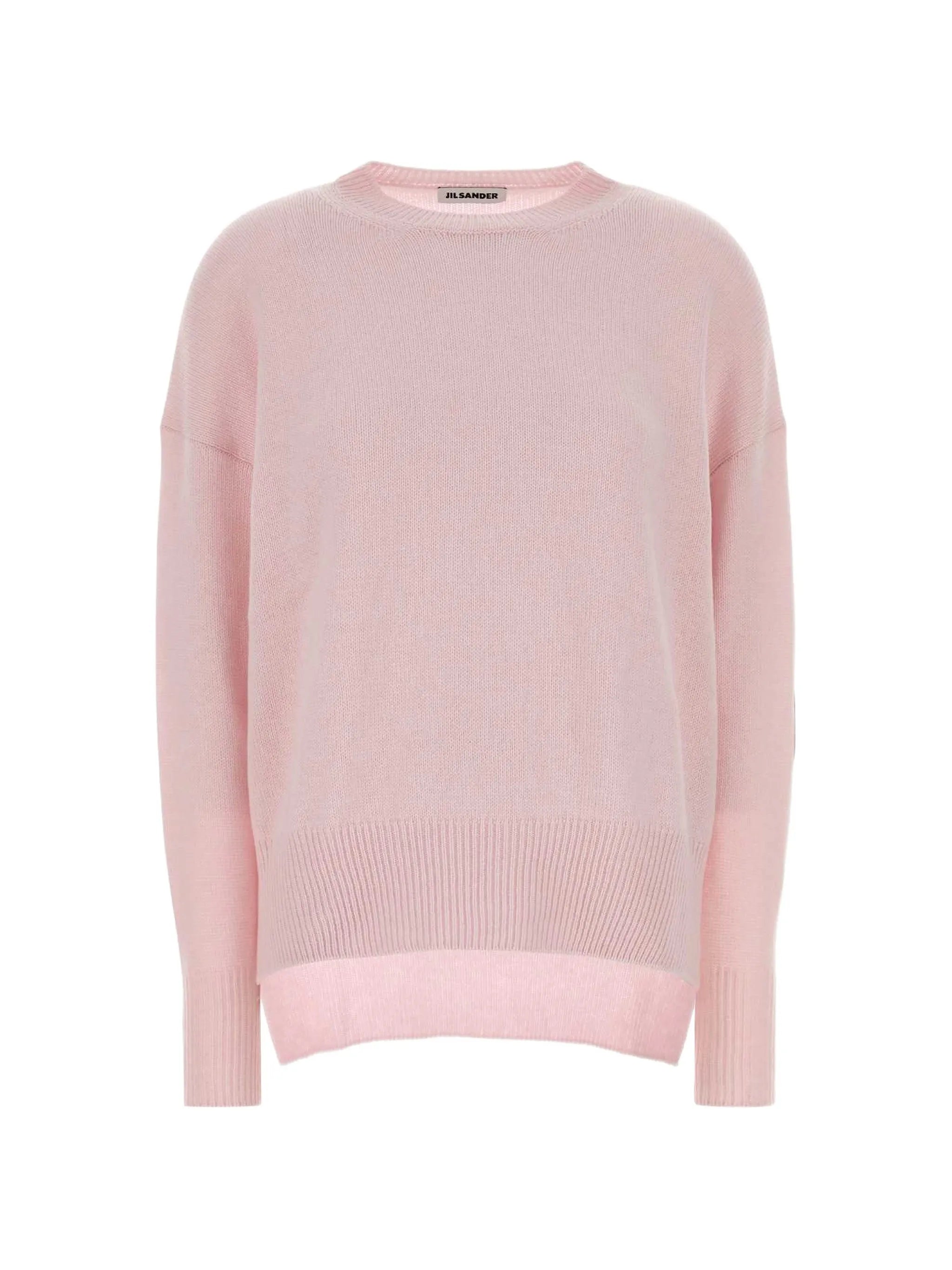 oversized crew-neck sweater