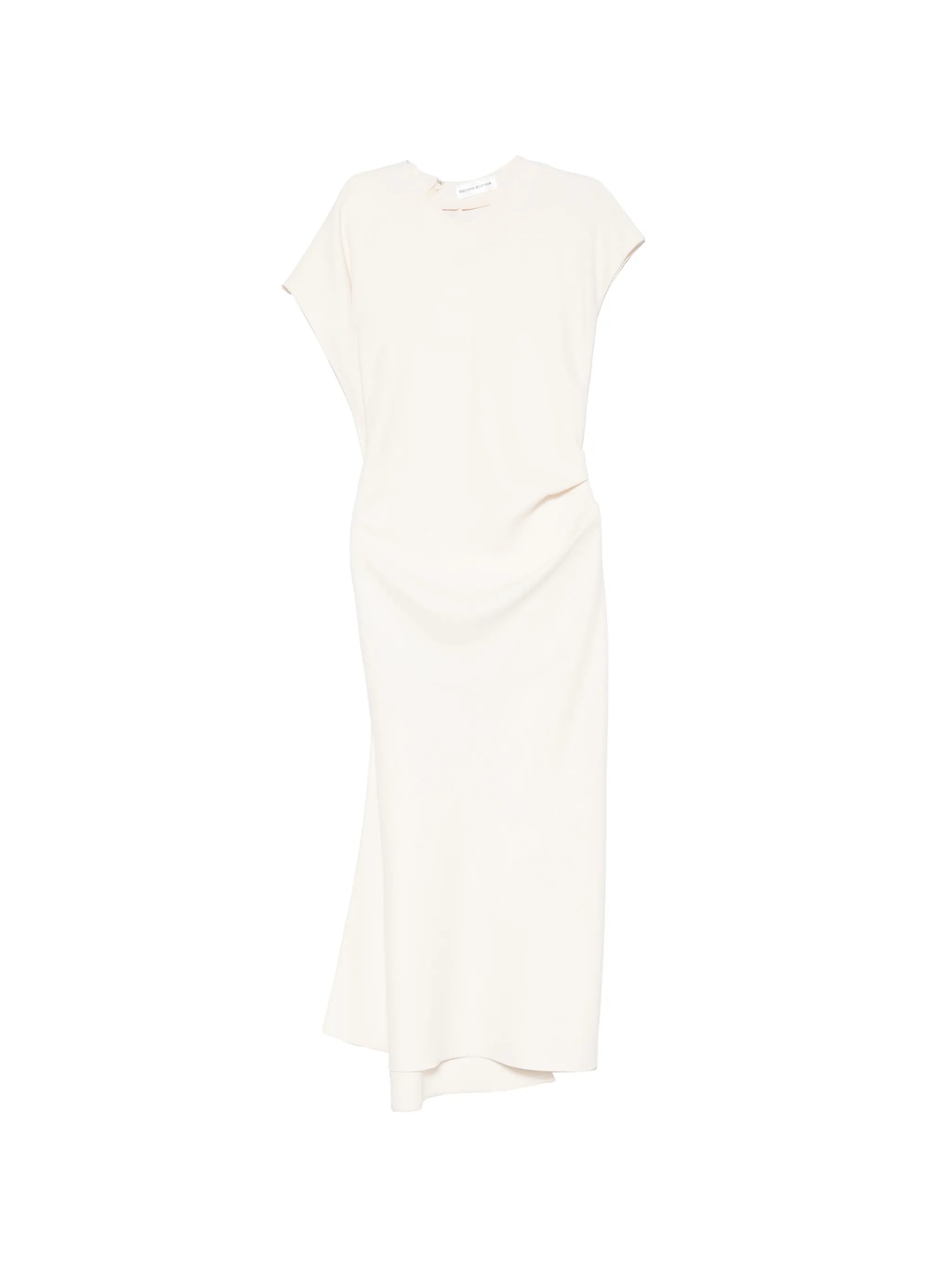 draped asymmetric dress