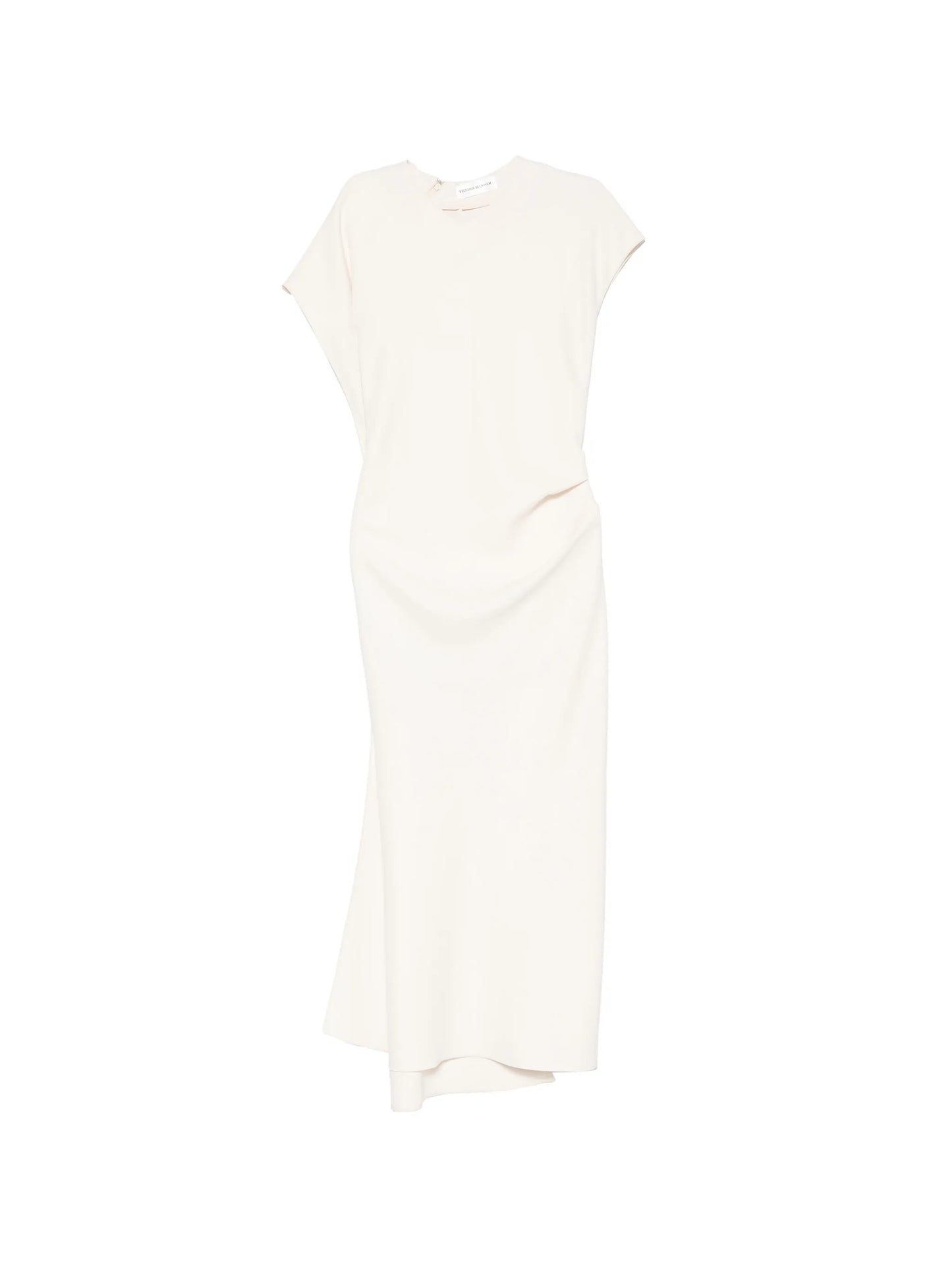 draped asymmetric dress