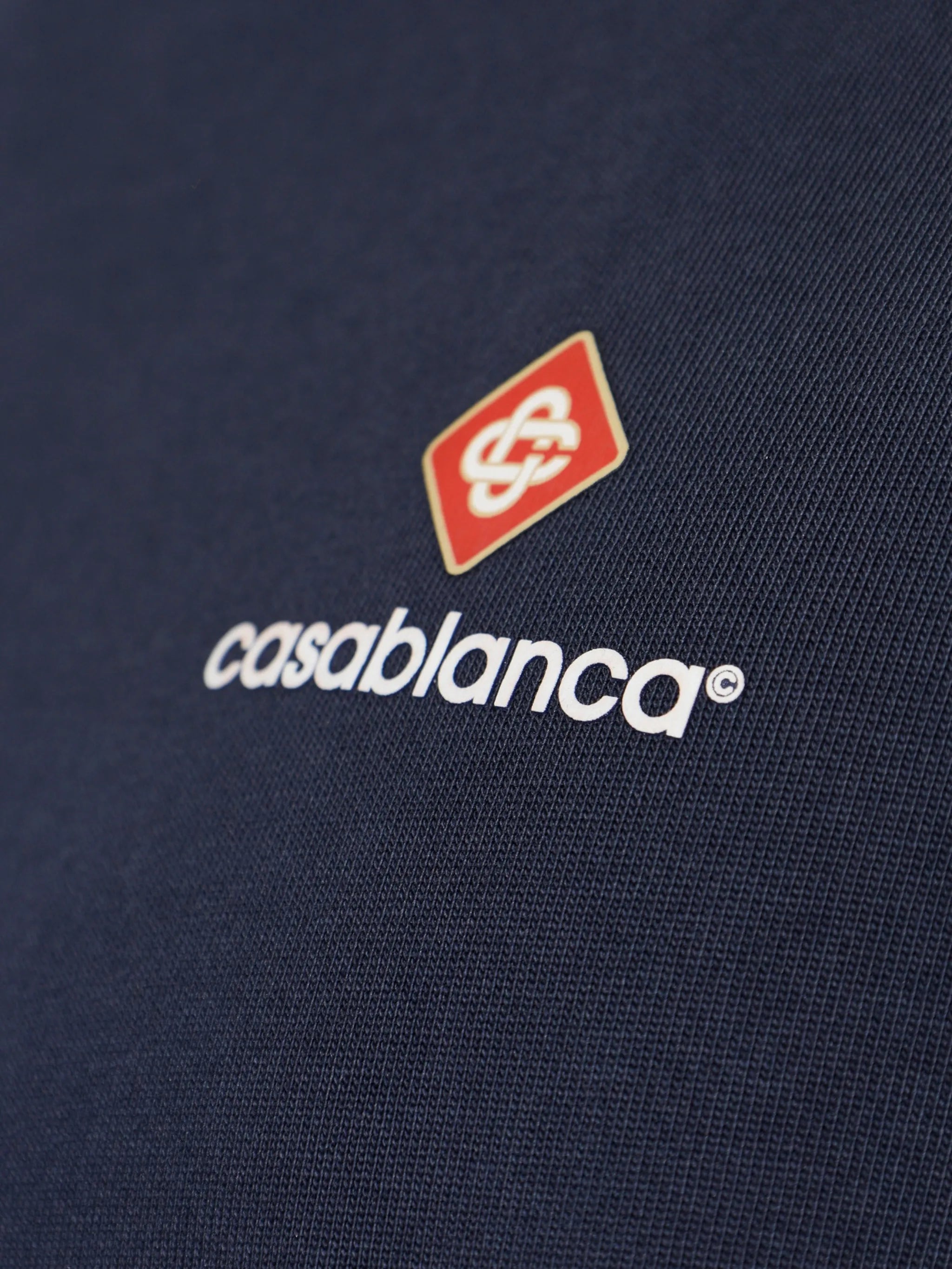 logo-print cotton T-shirt