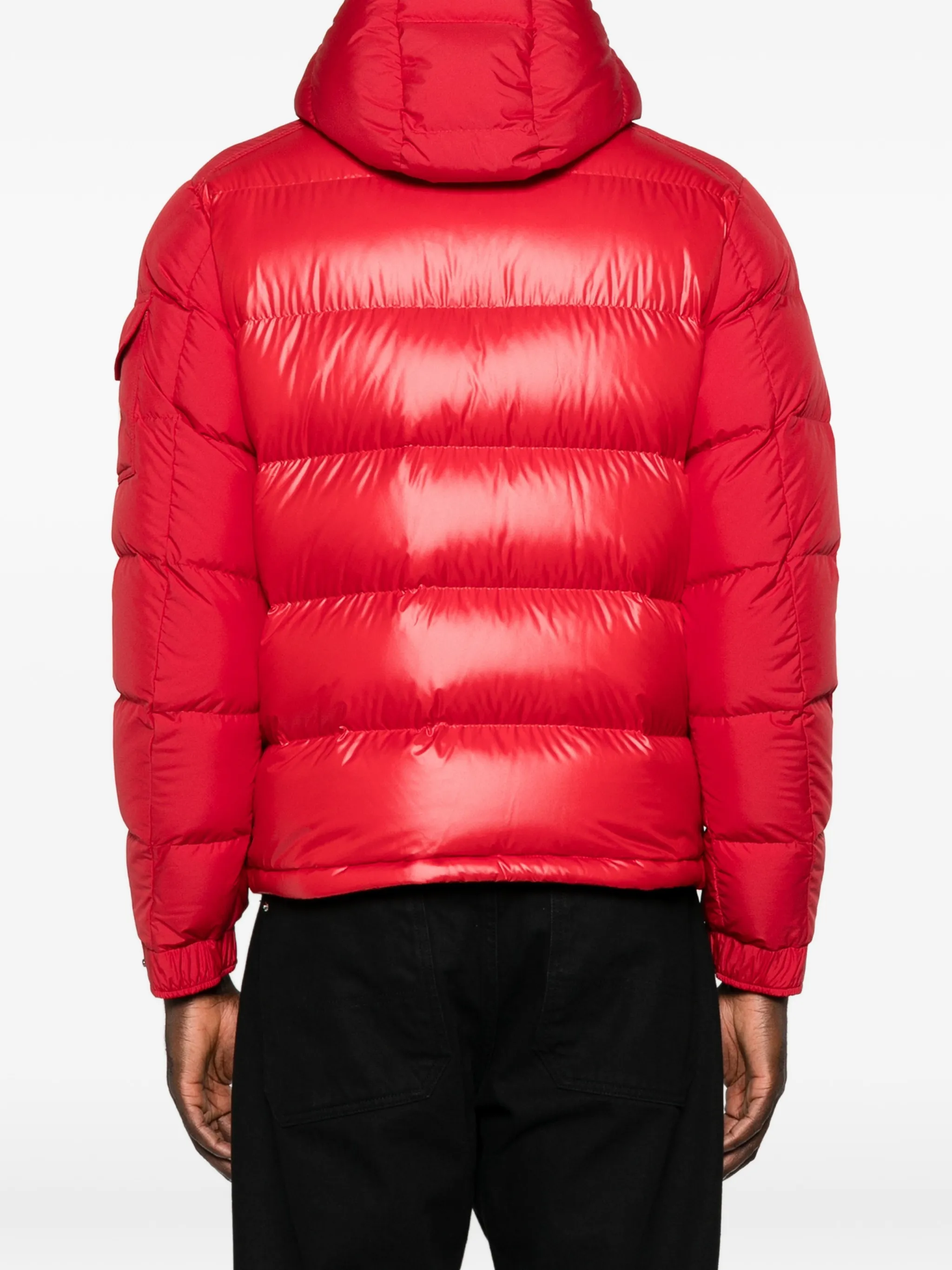 Maya quilted hooded down jacket