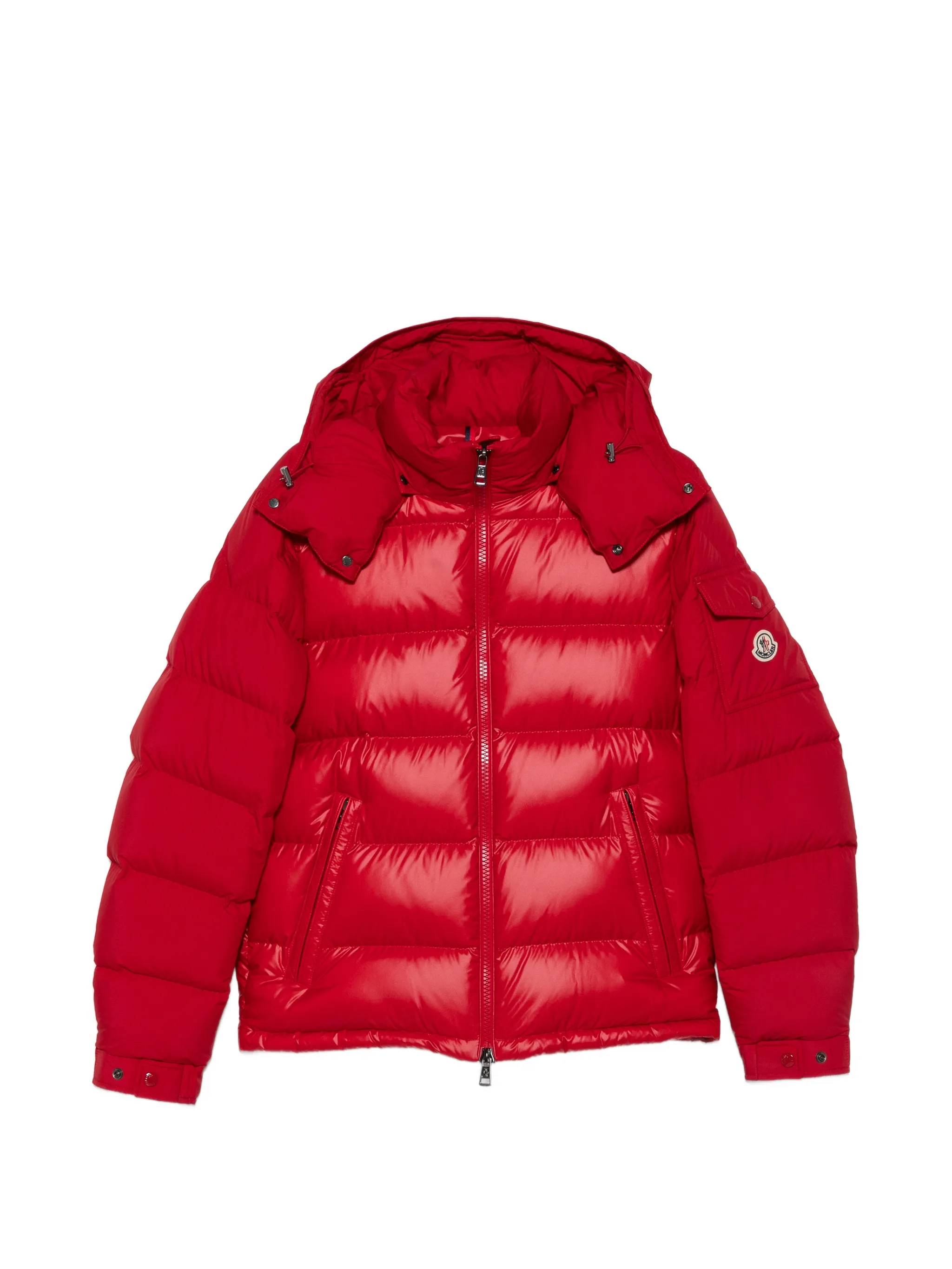 Maya quilted hooded down jacket
