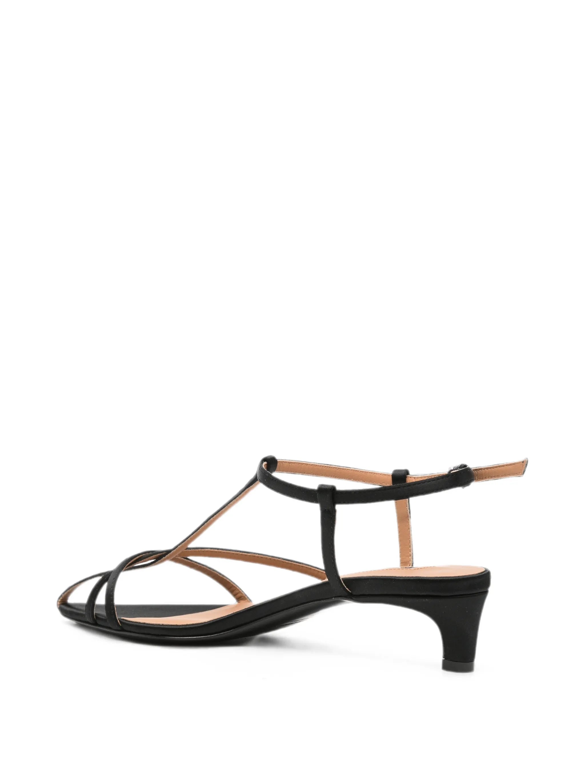 strappy pointed-toe sandals
