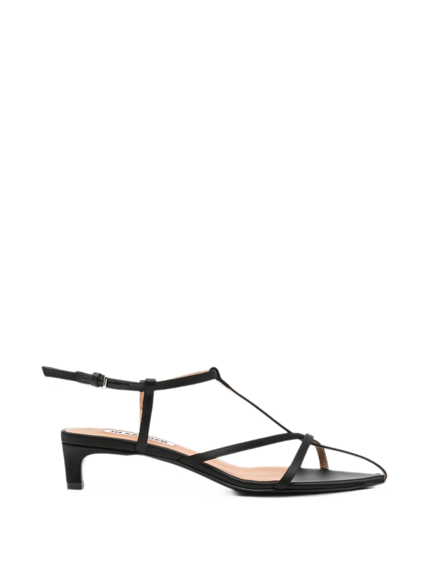 strappy pointed-toe sandals