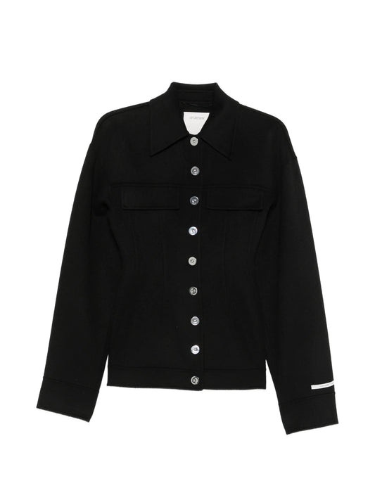 buttoned jacket