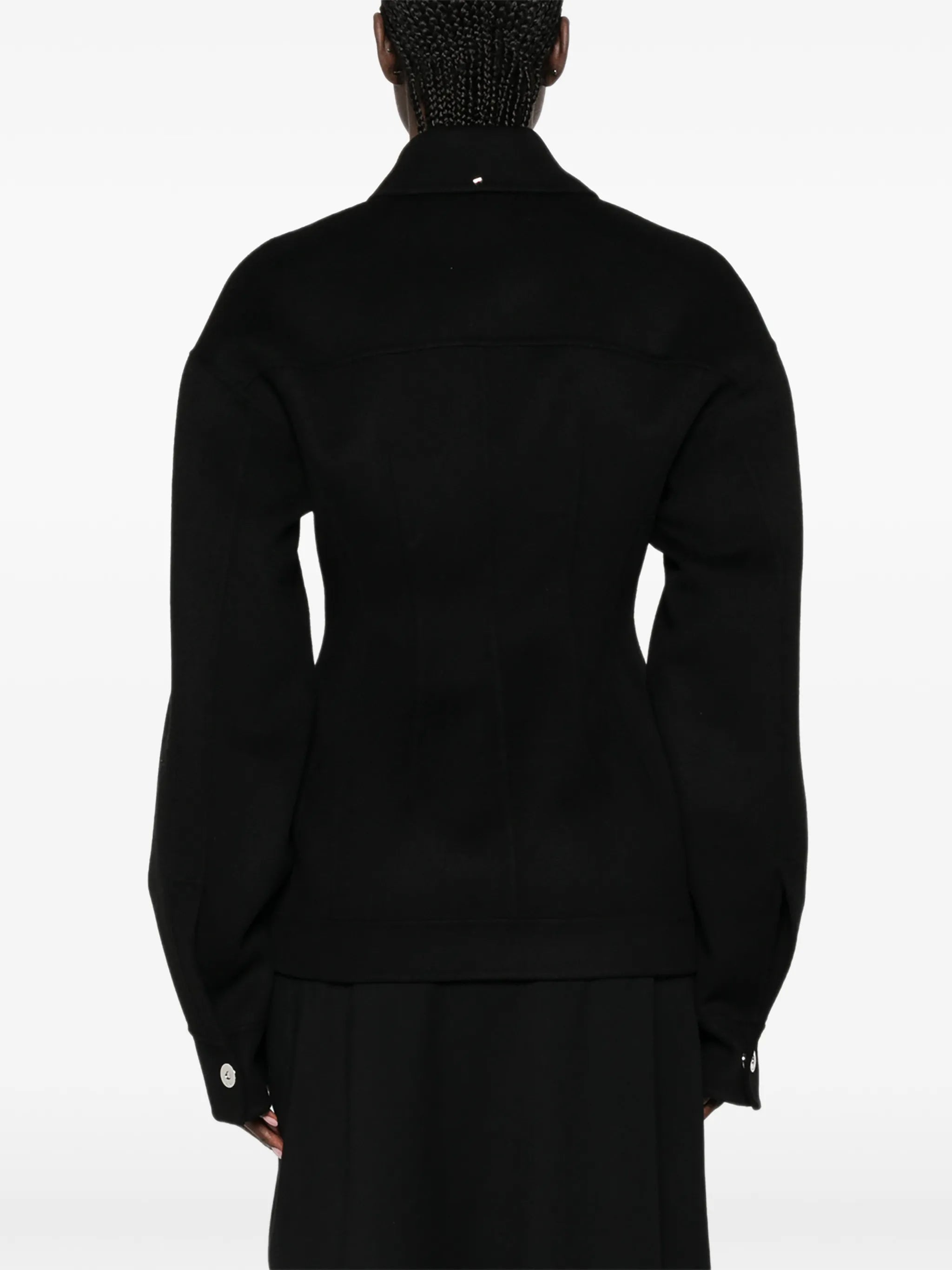 buttoned jacket