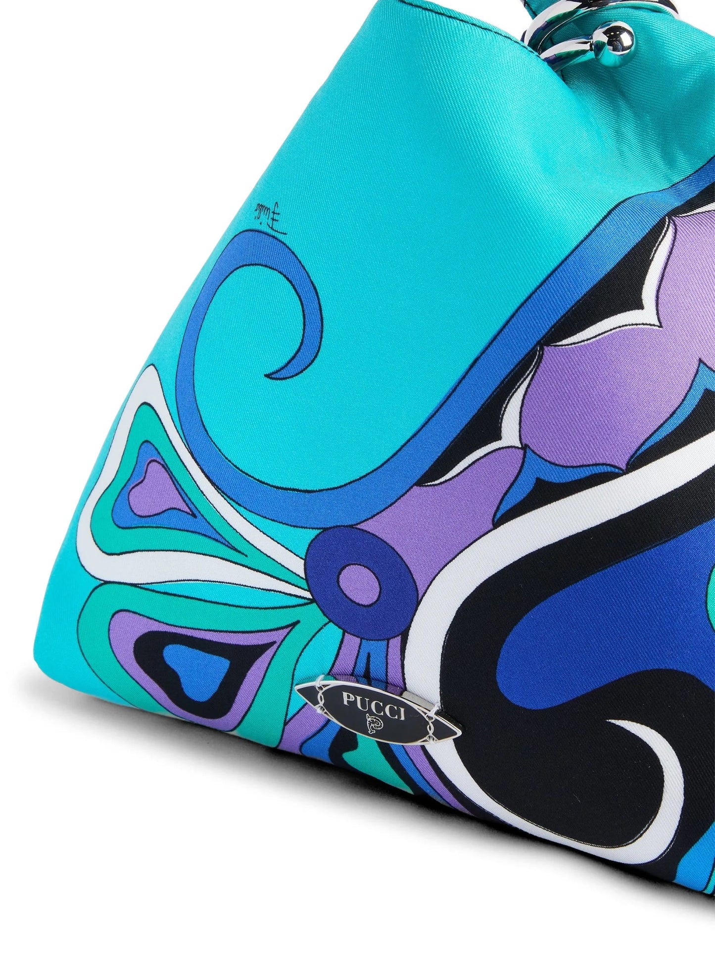Emilio orchidee-print tote bag
