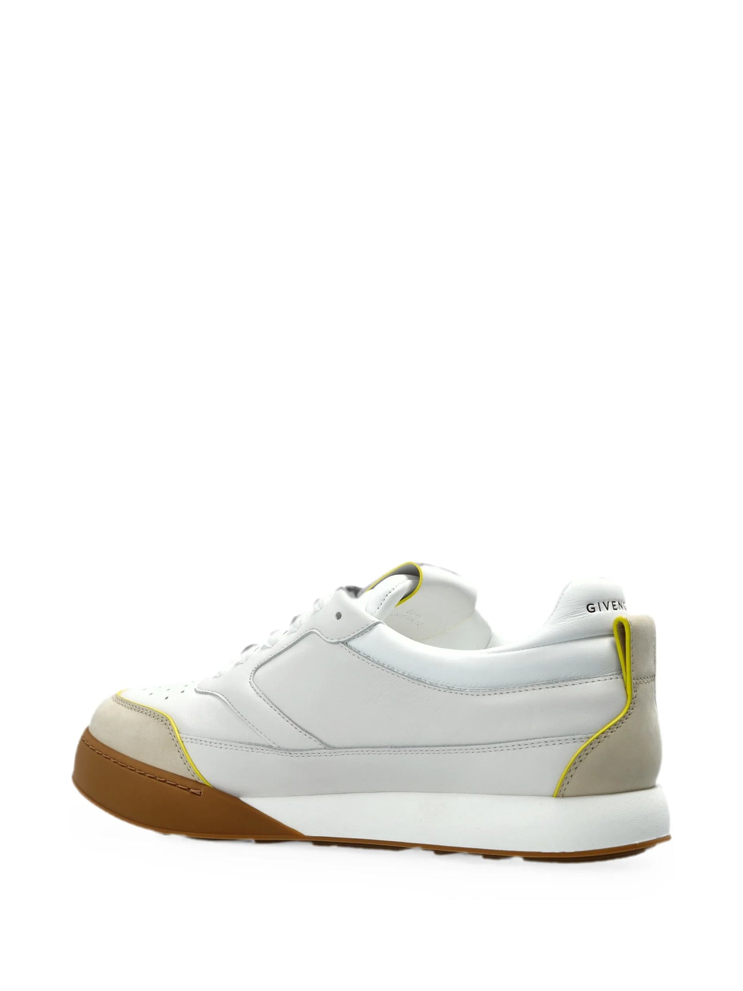 Yard smooth and nubuck leather sneakers