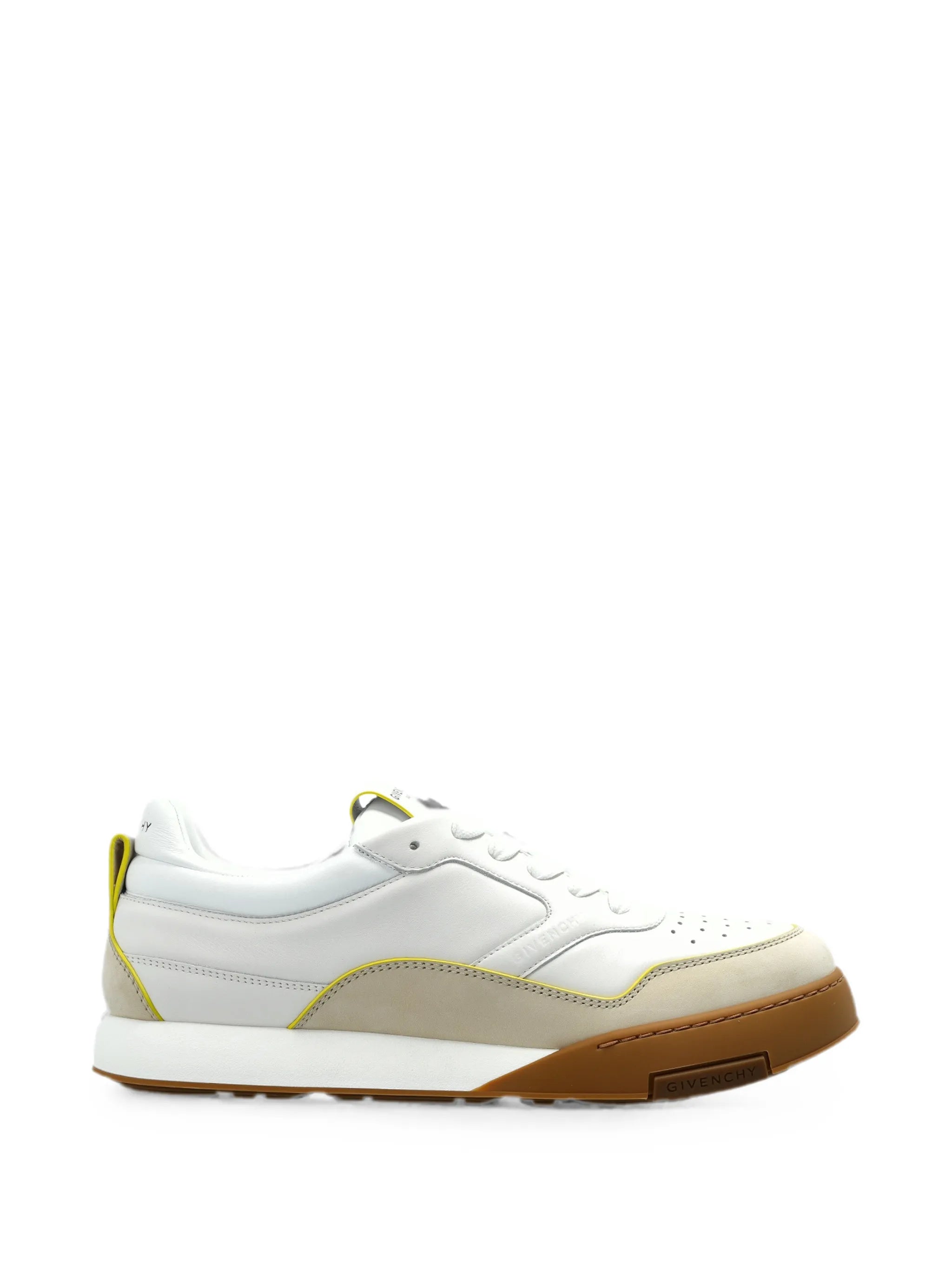 Yard smooth and nubuck leather sneakers