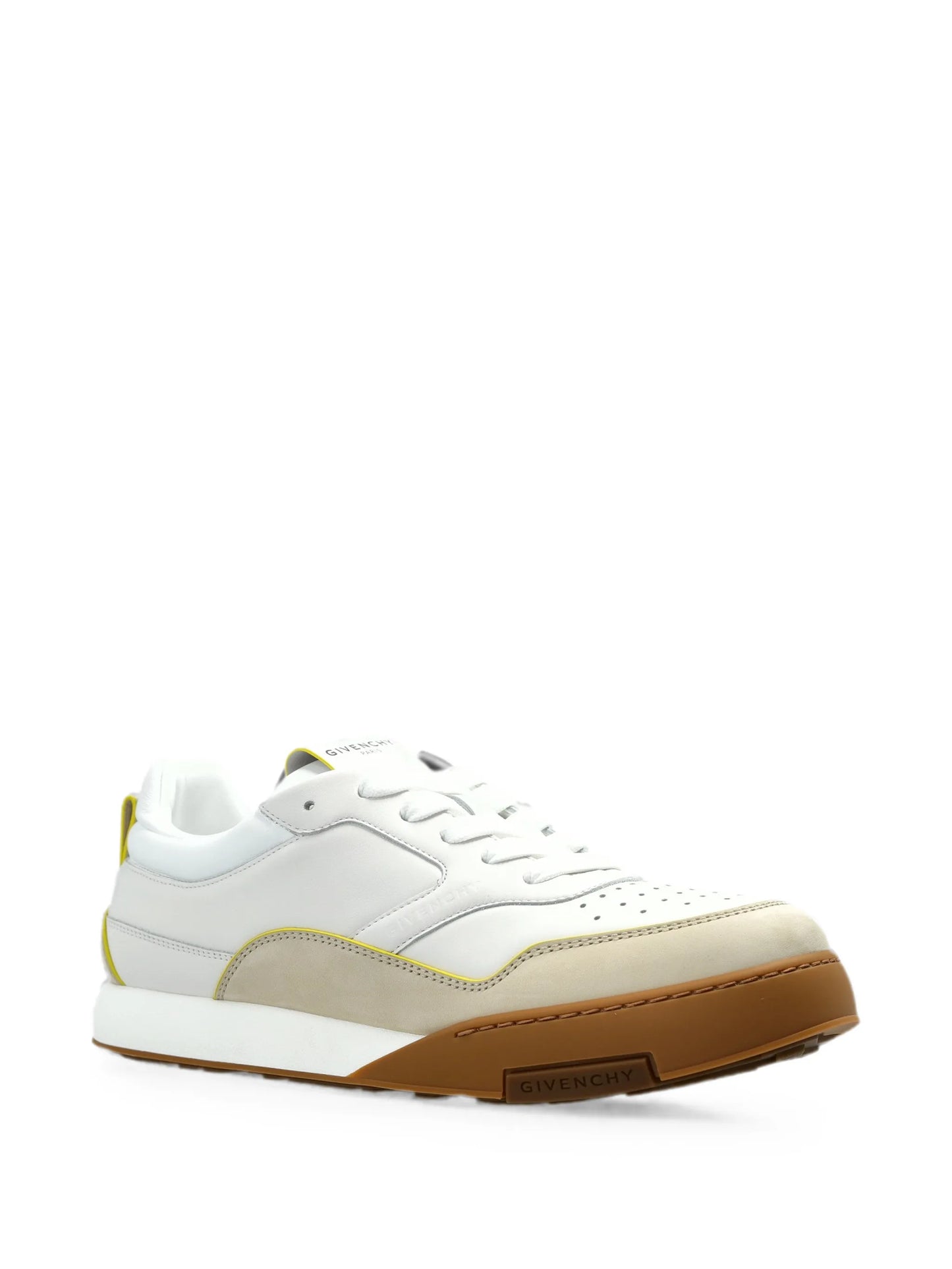 Yard smooth and nubuck leather sneakers