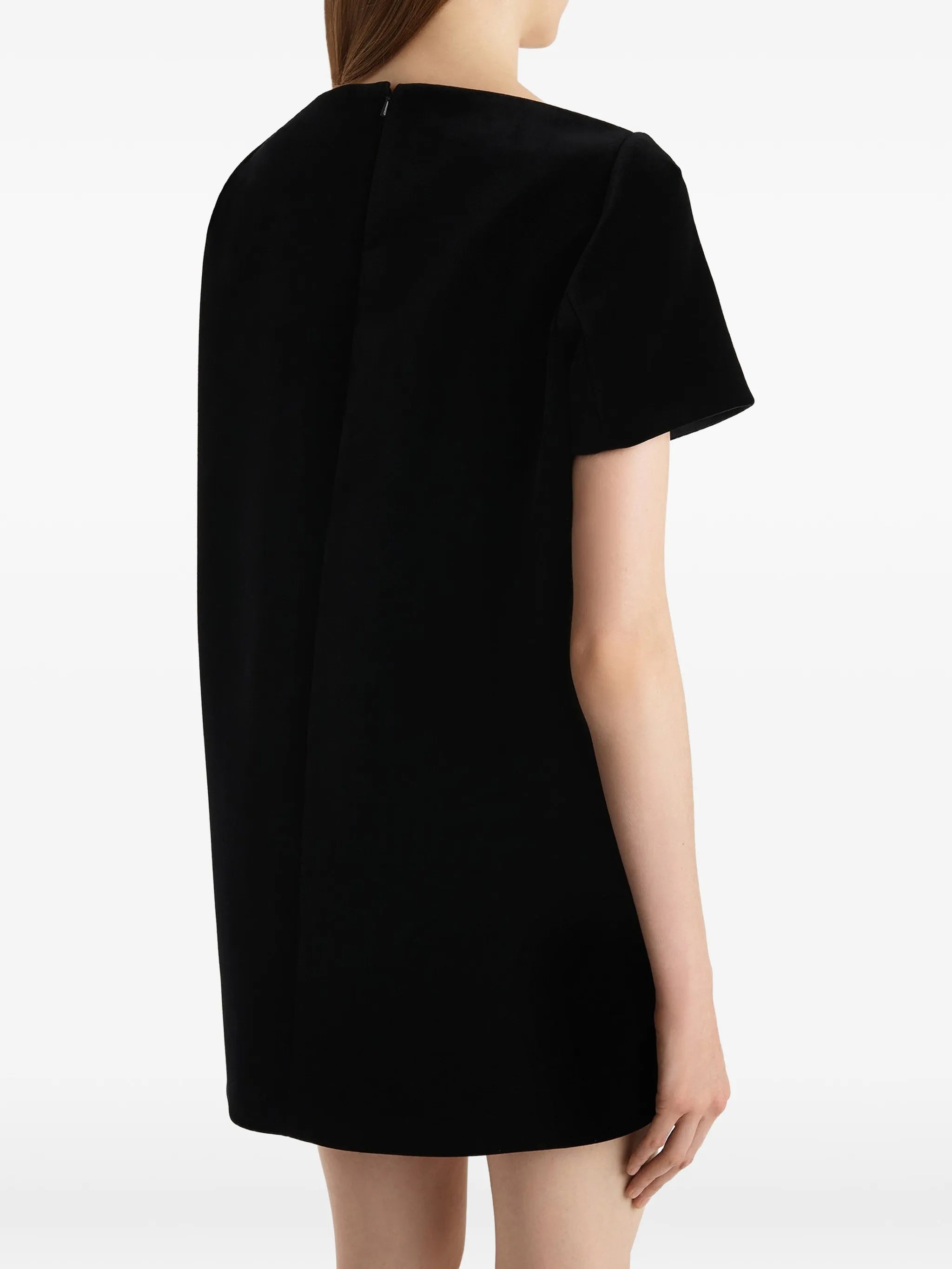 Benji dress in black velvet