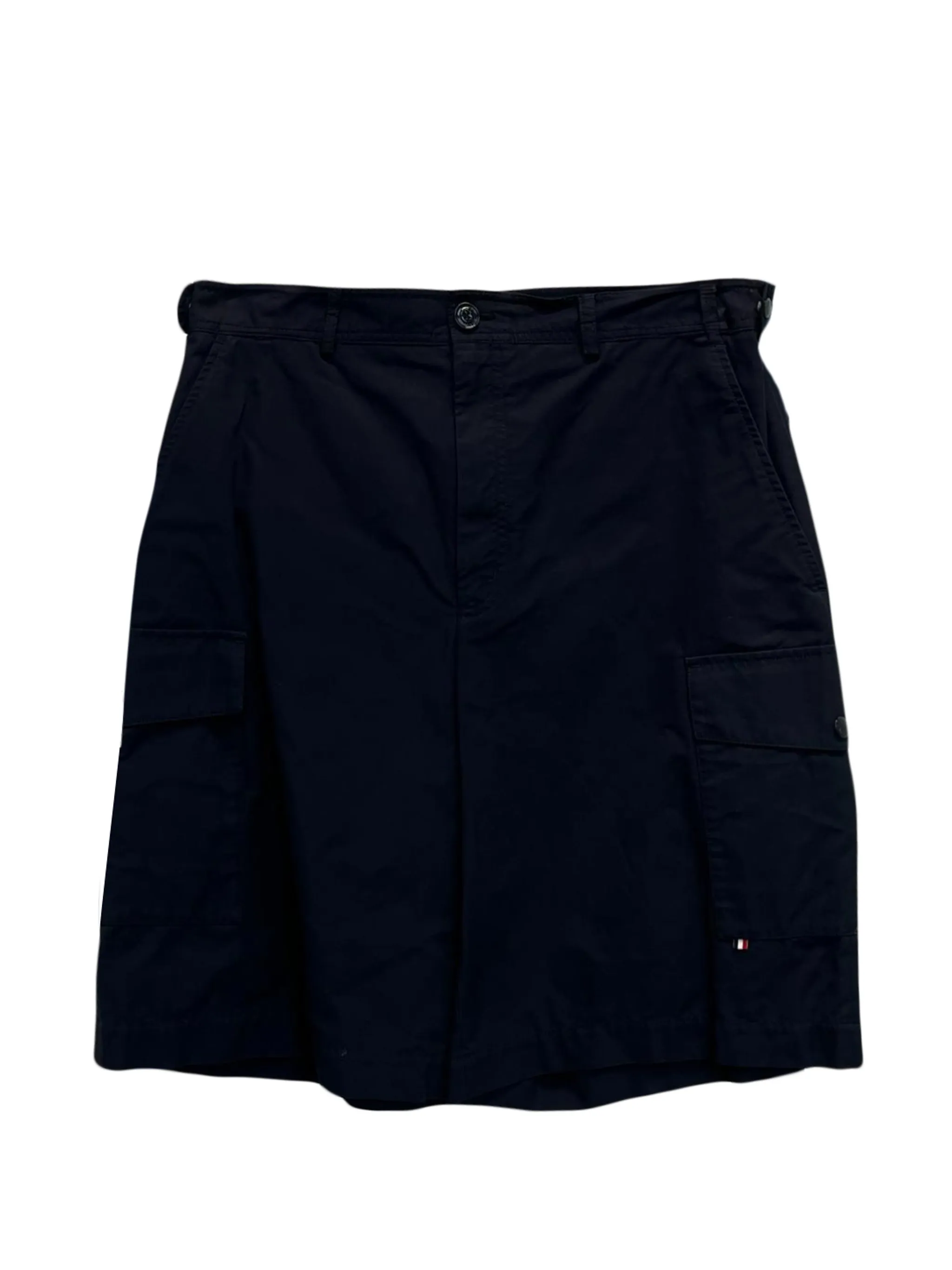 gabardine cargo shorts