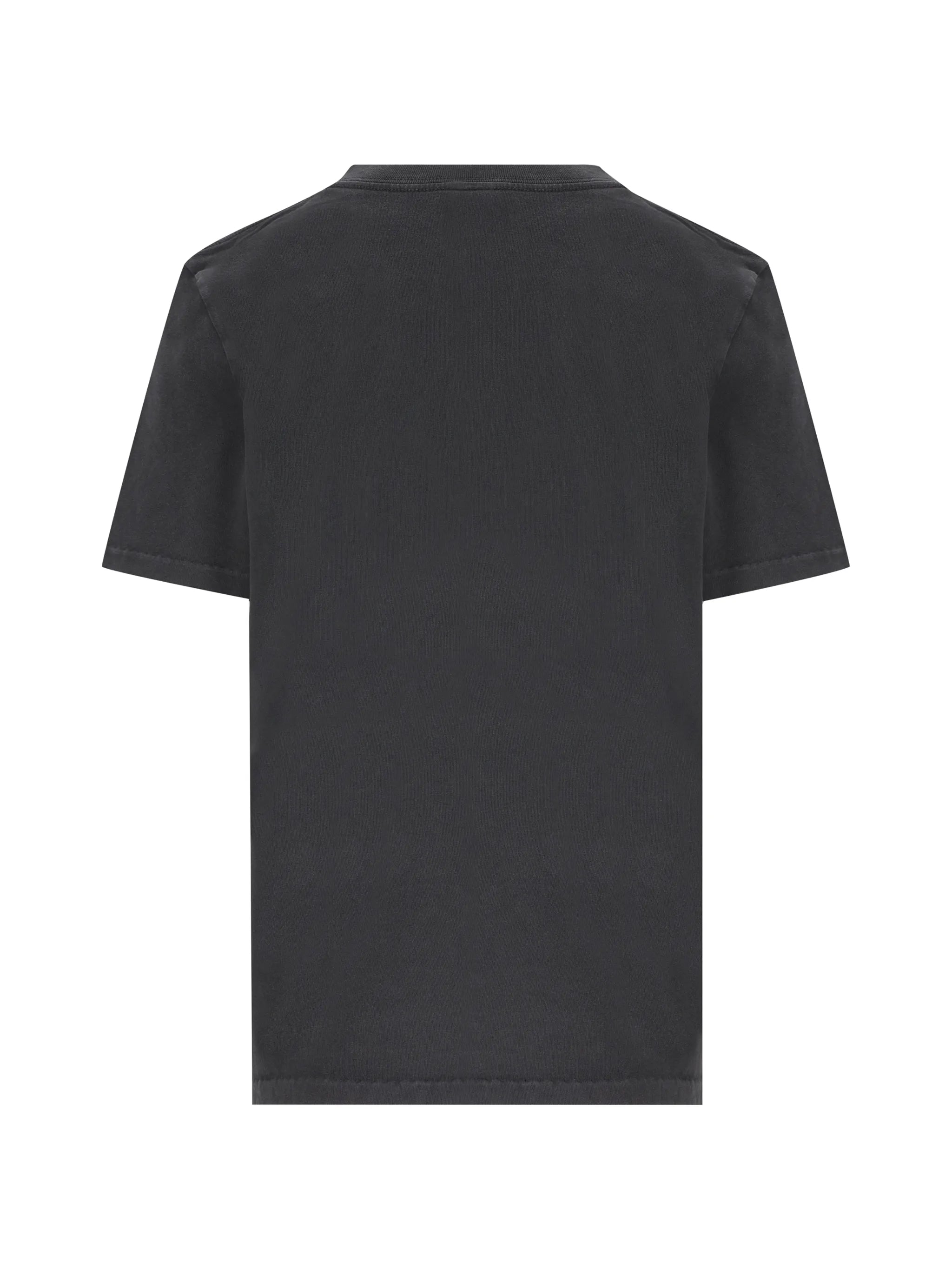 strawberry-print cotton T-shirt