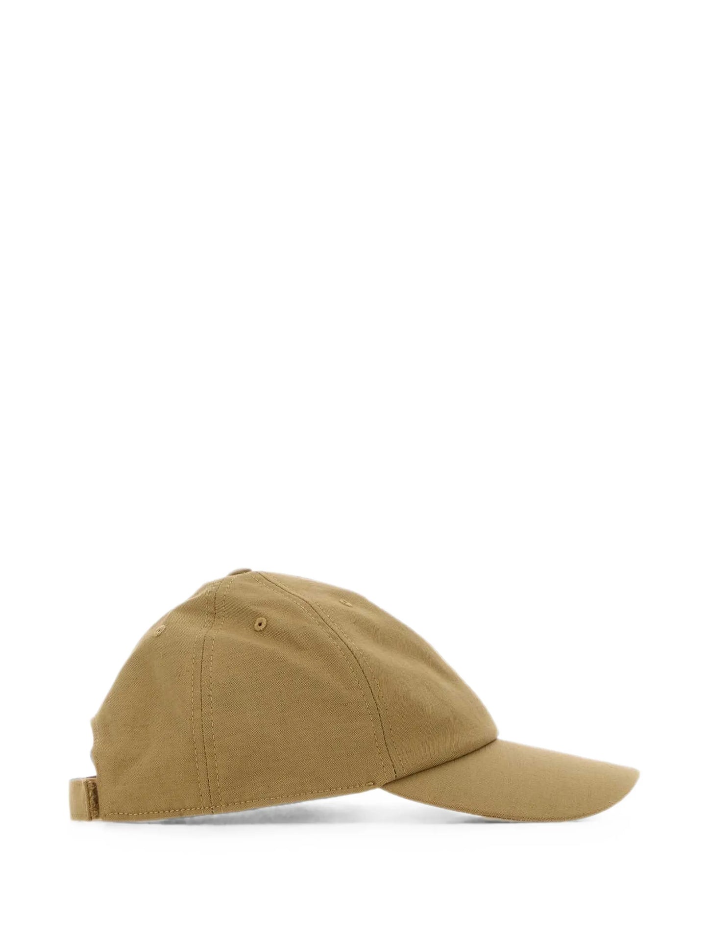 logo-plaque baseball cap