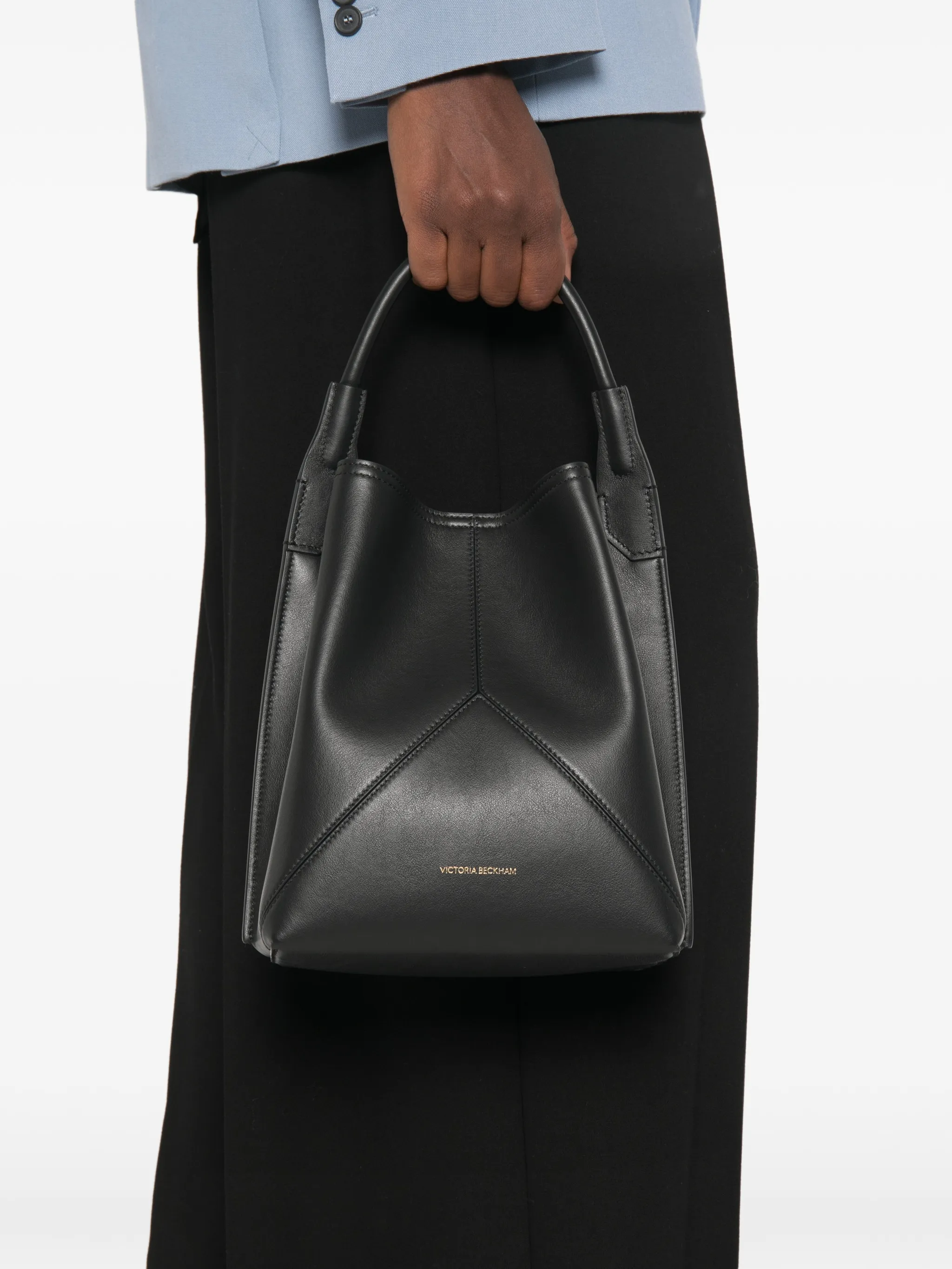Victoria bucket soft calf leather