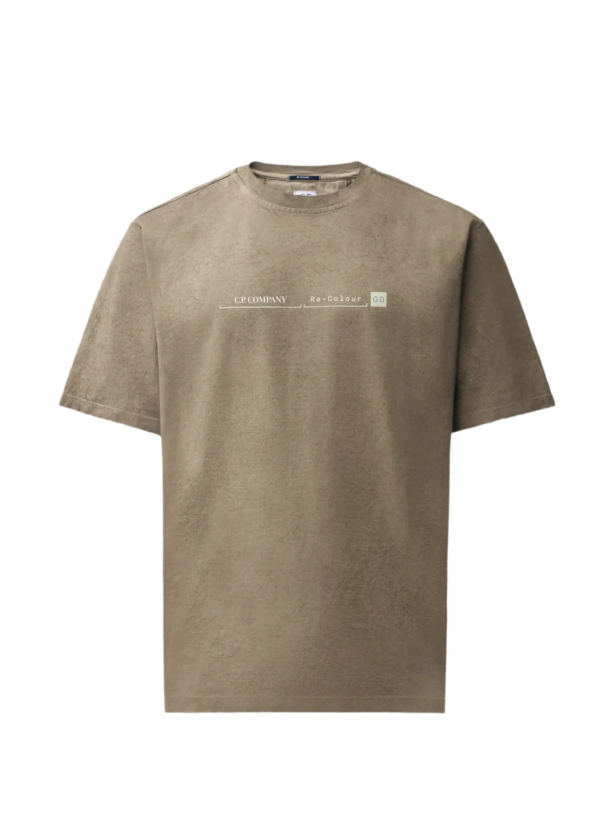 30/2 mercerized jersey twisted short sleeve Re-Colour T-shirt