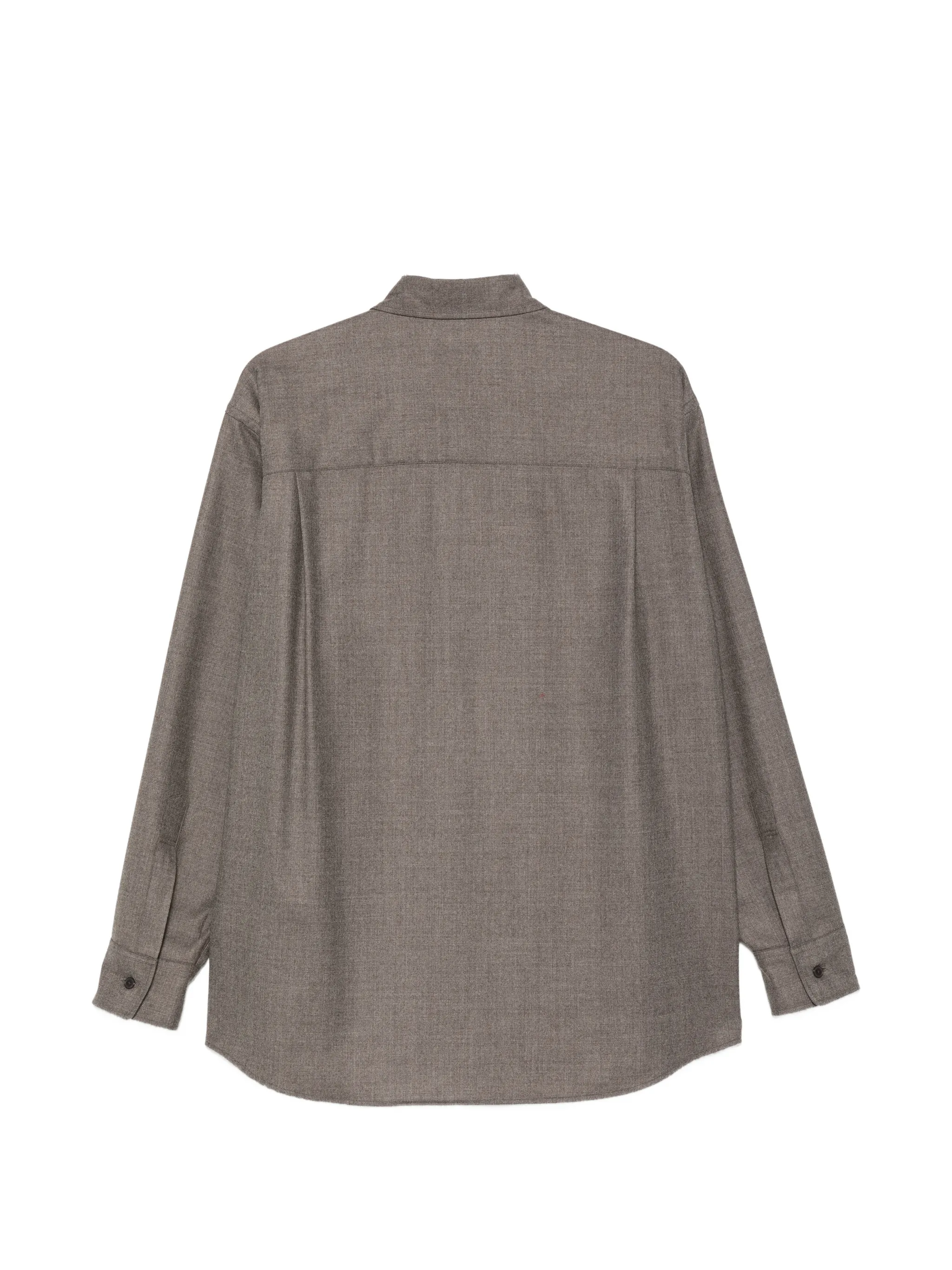 light wool shirt