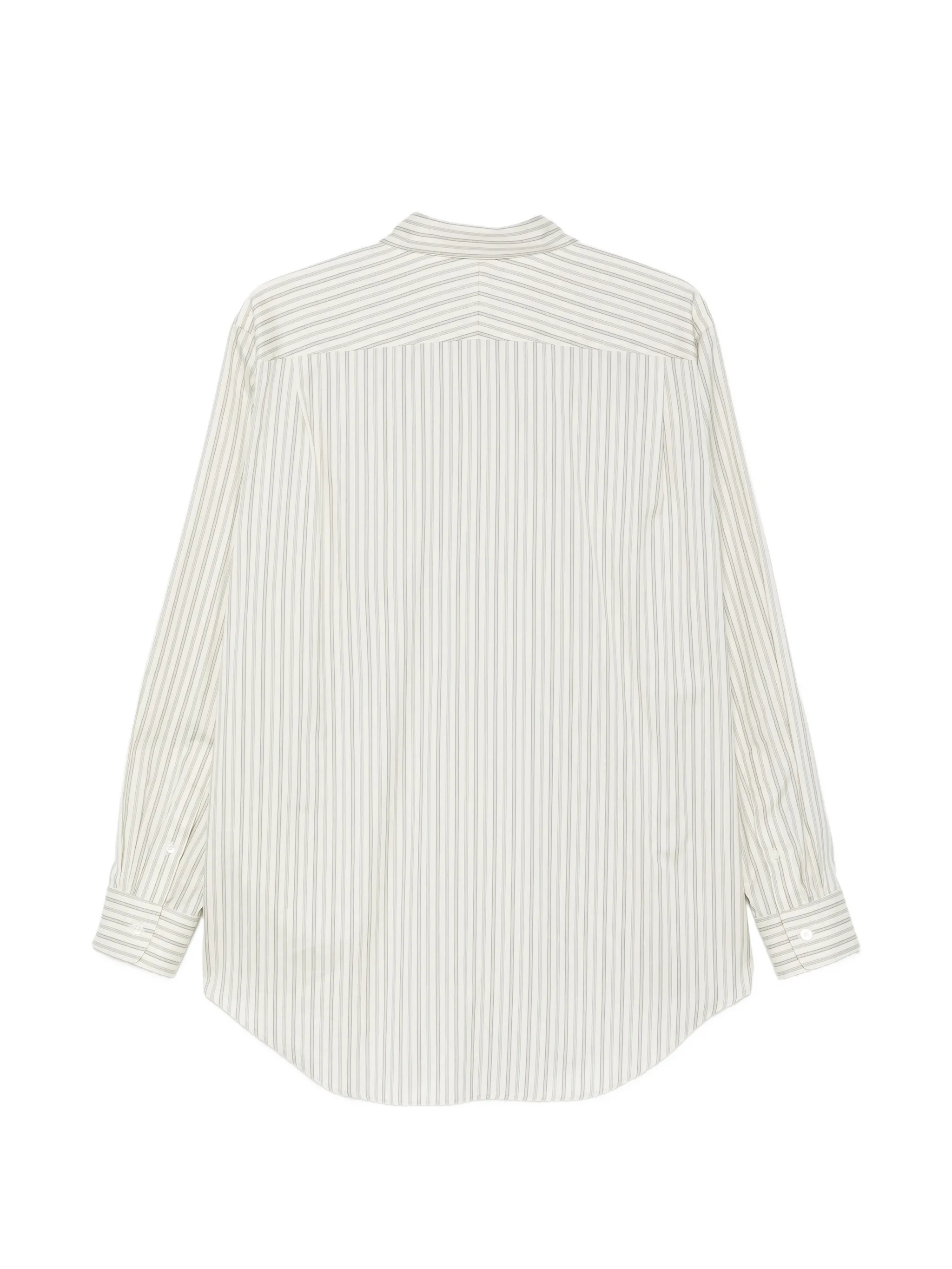 striped long-sleeve shirt