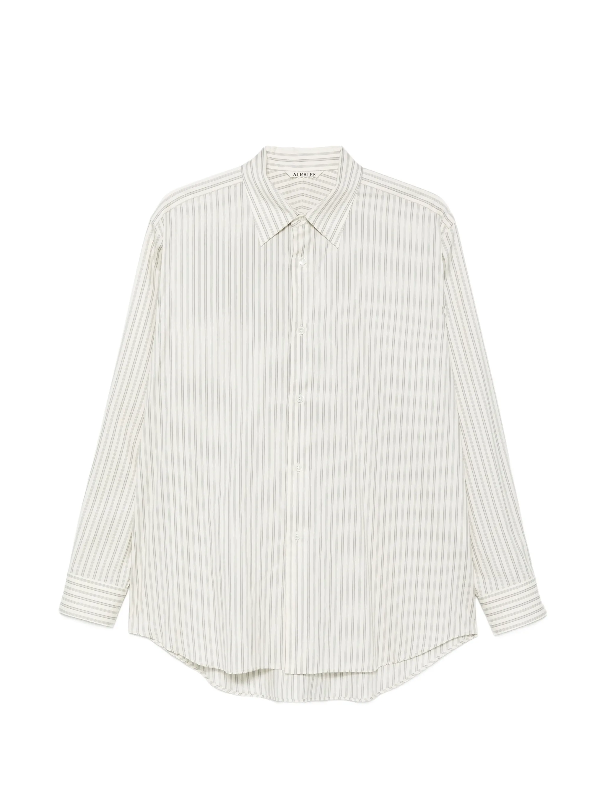 striped long-sleeve shirt