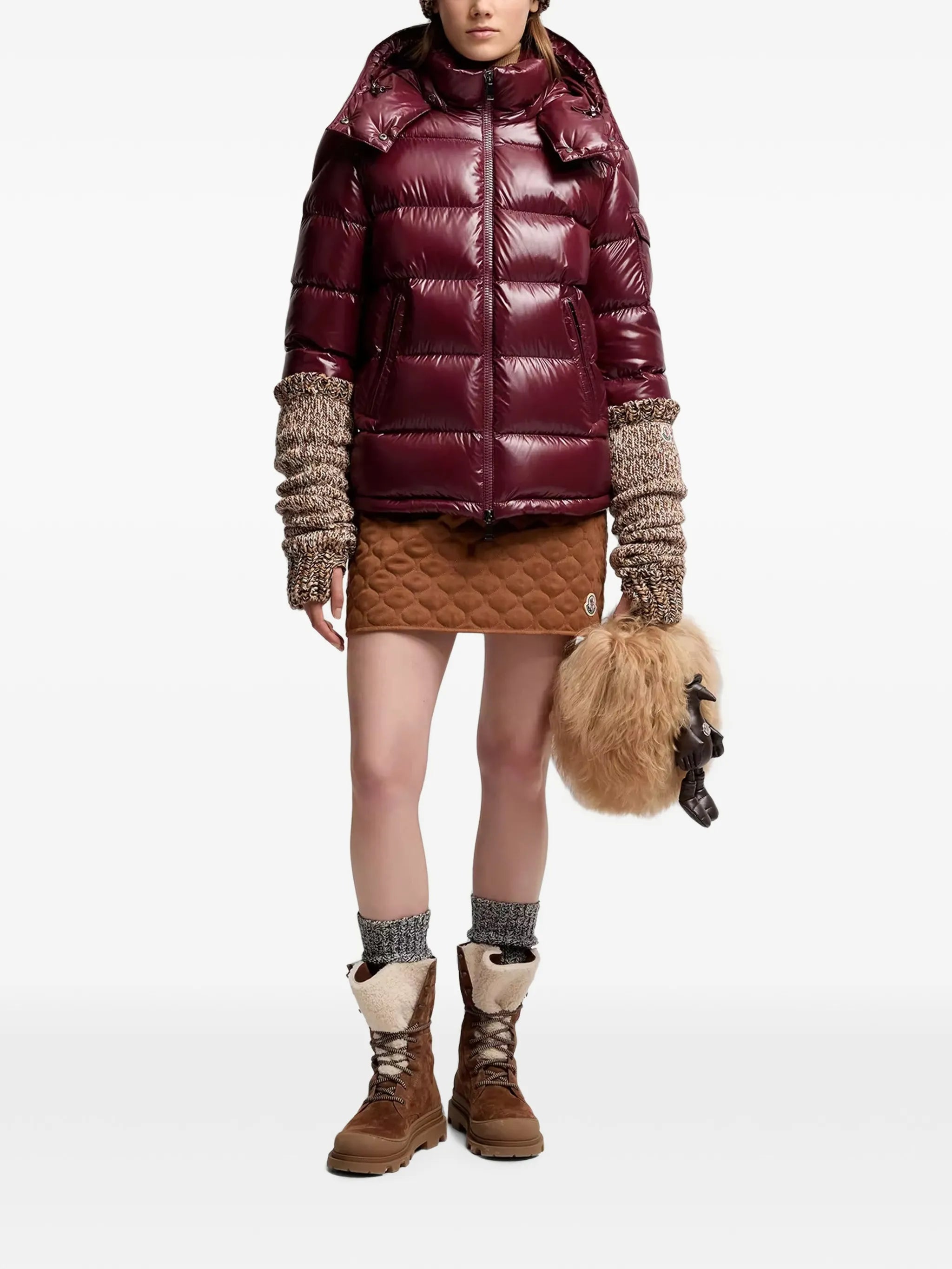 Maire hooded padded jacket