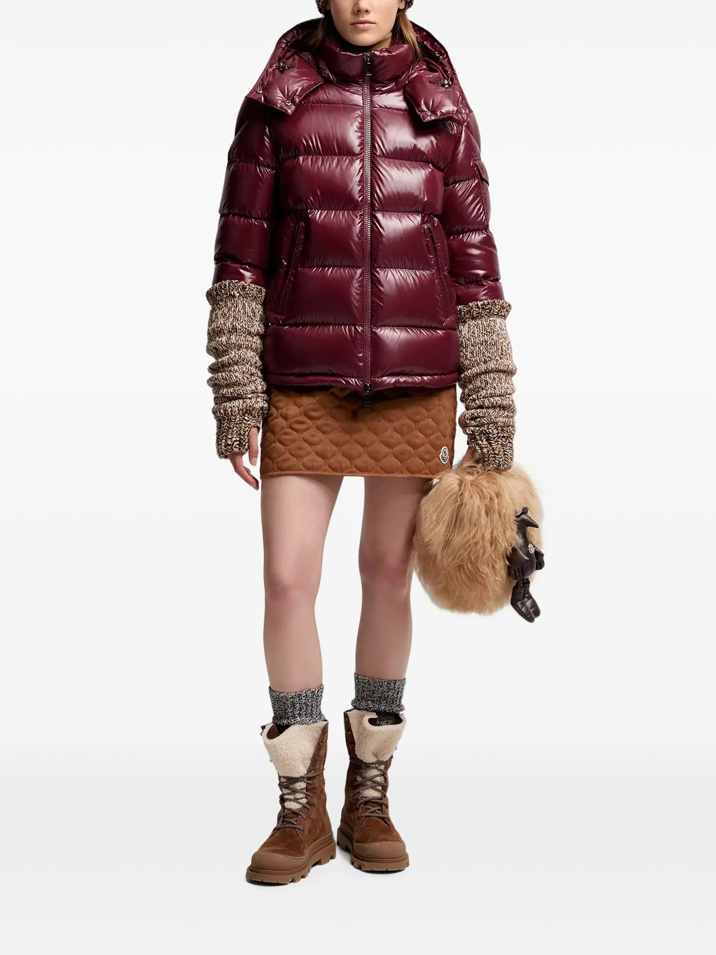 Maire hooded padded jacket